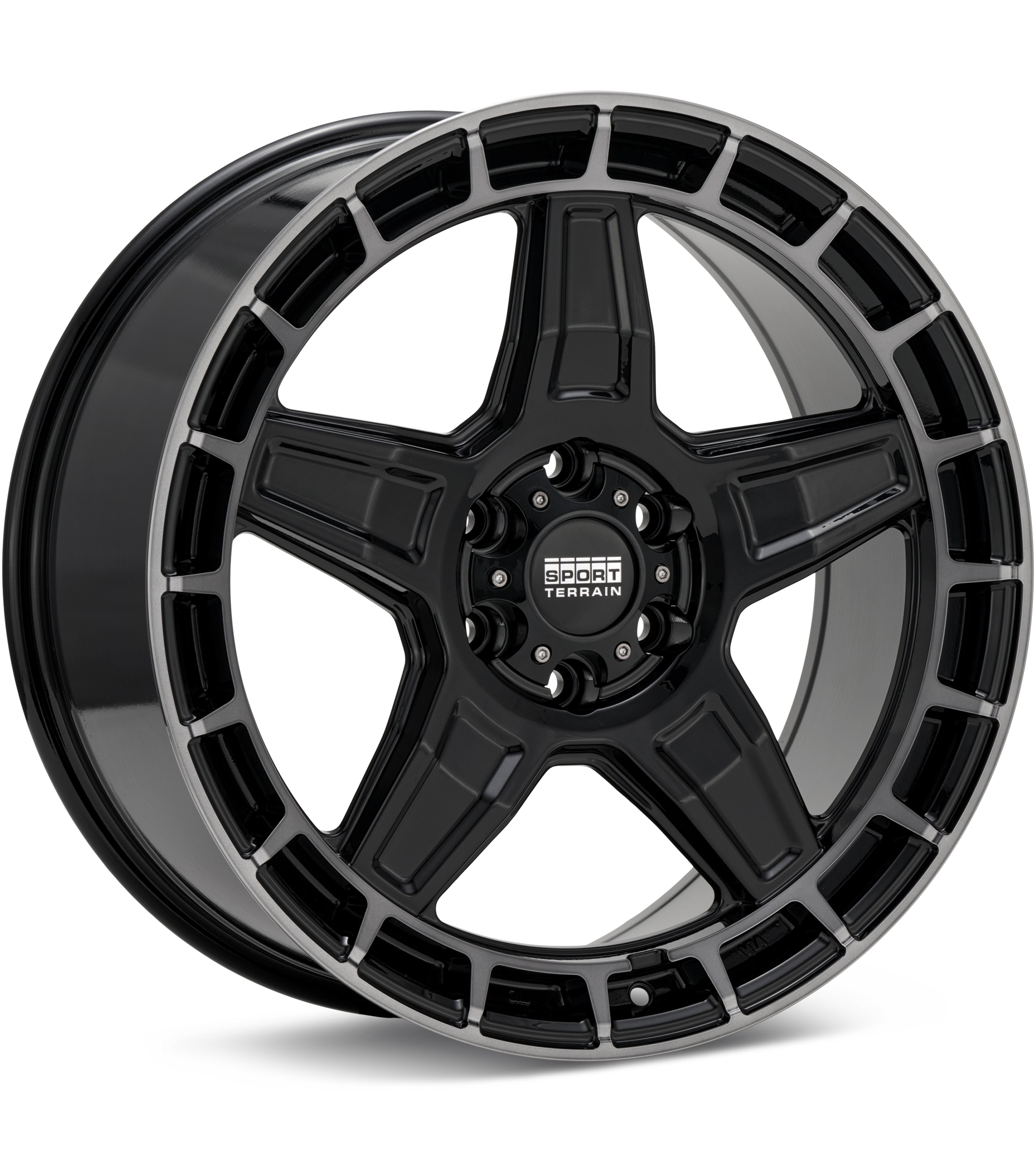 Sport Terrain TK16 Black Machined w/Dark Tint Wheels 20 In 20x9 +25