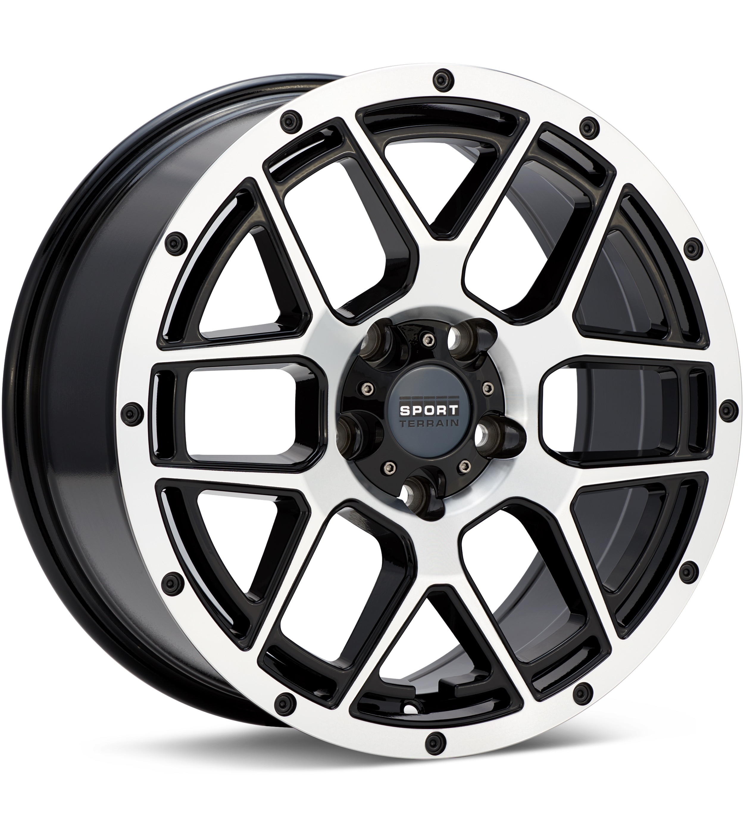 Sport Terrain TK9 Machined w/Black Accent Wheels 17 In 17x8 +45