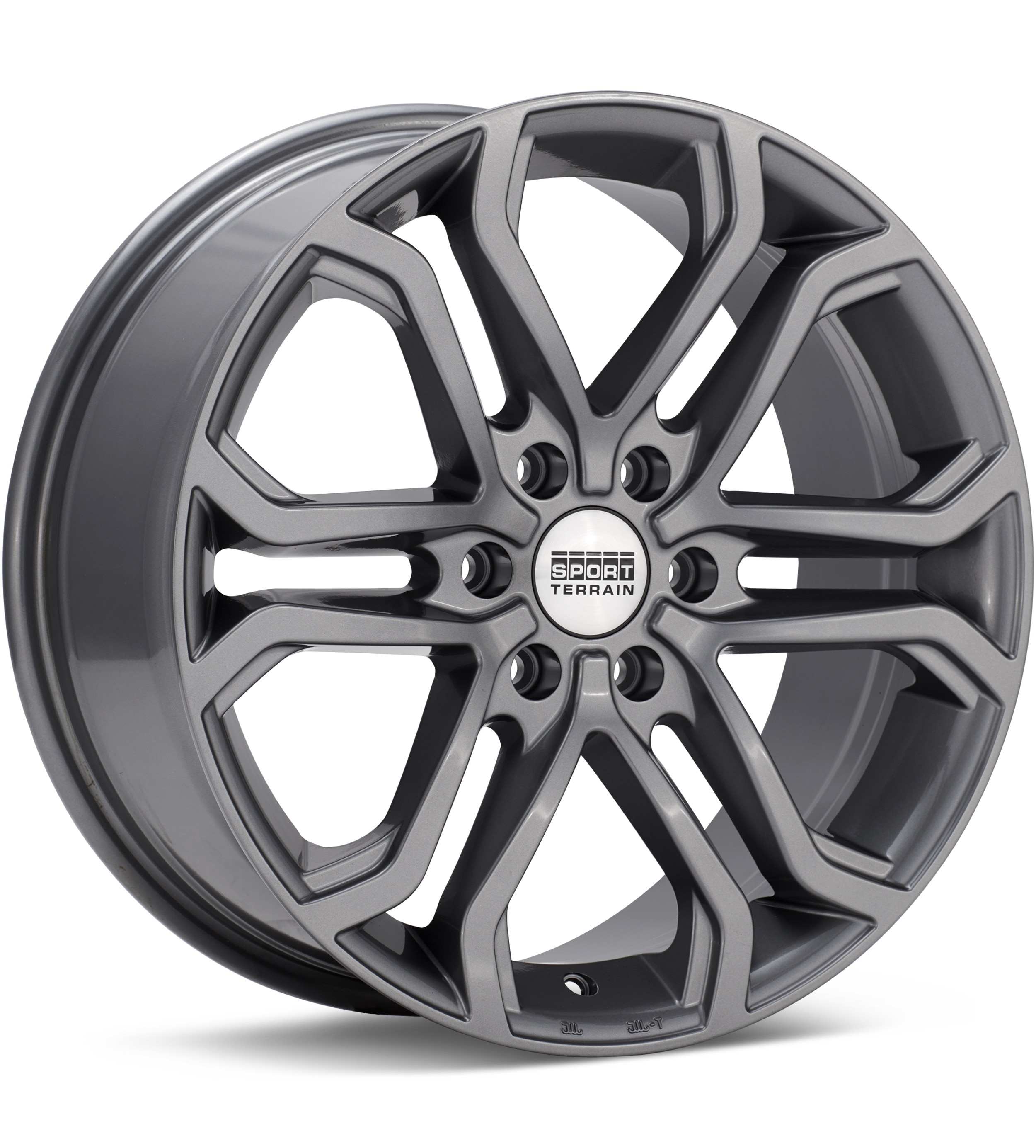 Sport Terrain Xp3 Light Grey Wheels 18 In 18x8 +45 Xp388612045lg