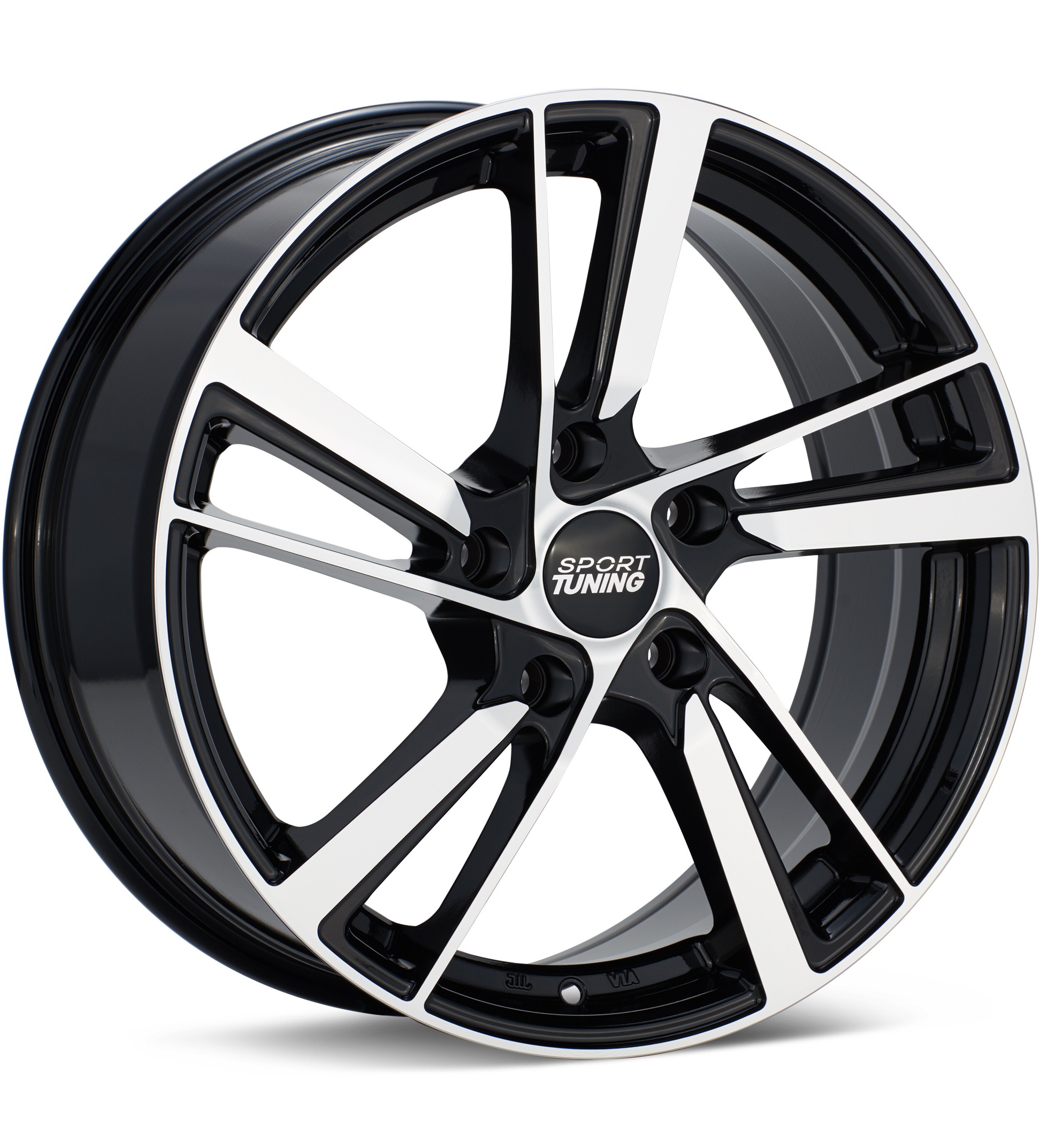 Sport Tuning ST6 Machined w/Black Accent Wheels 16 In 16x7.5 +48