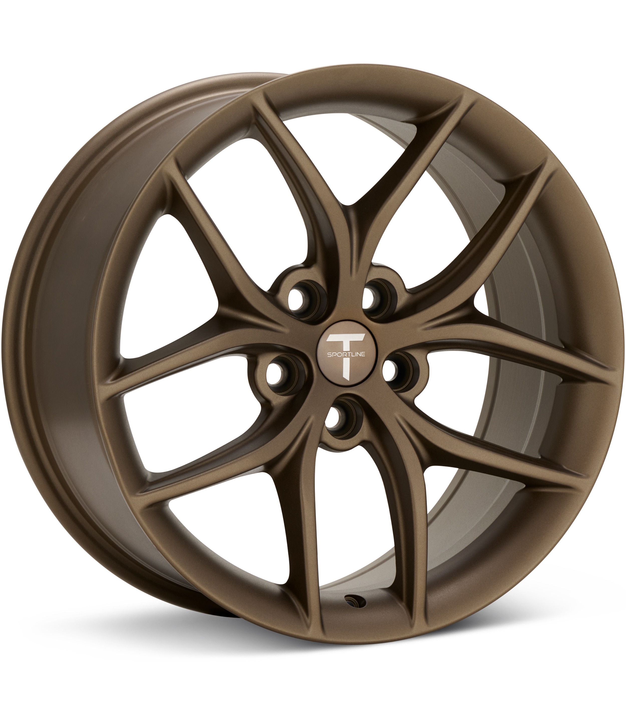 T Sportline TS5 Satin Bronze Wheels 18 In 18x8.5 +35