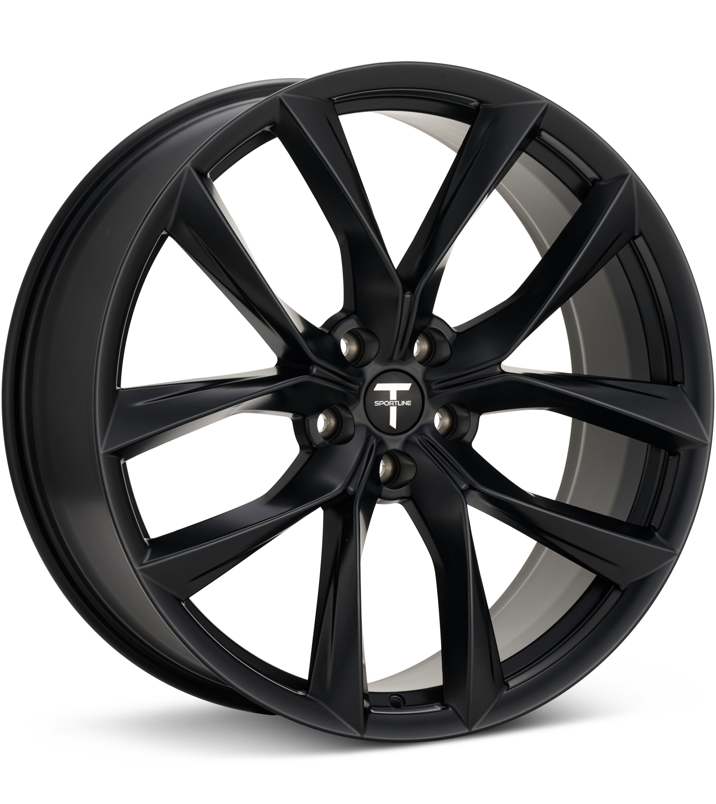 T Sportline TSS Satin Black Wheels 22 In 22x10 +30