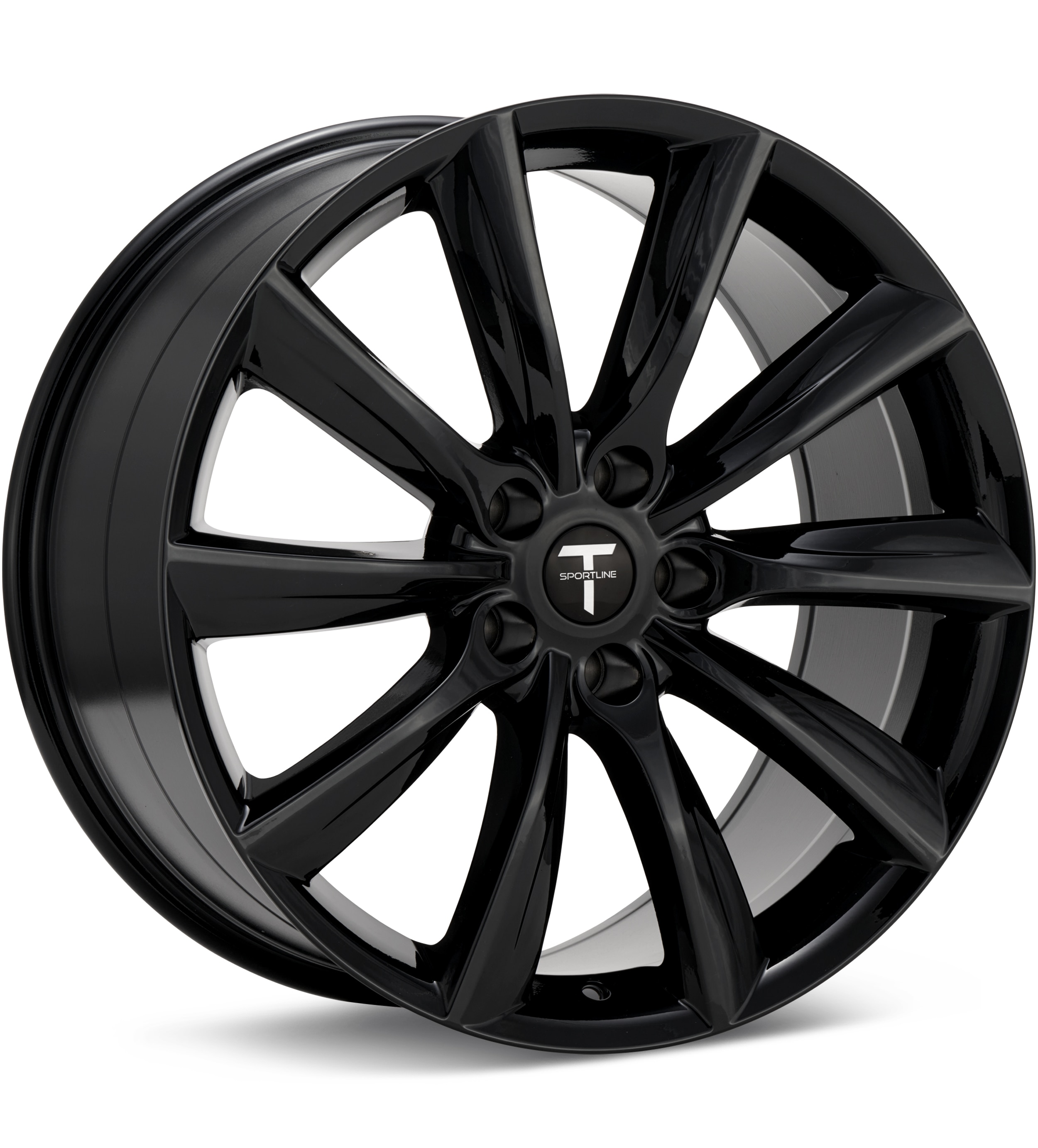 T Sportline TST Gloss Black Wheels 20 In 20x10 +35
