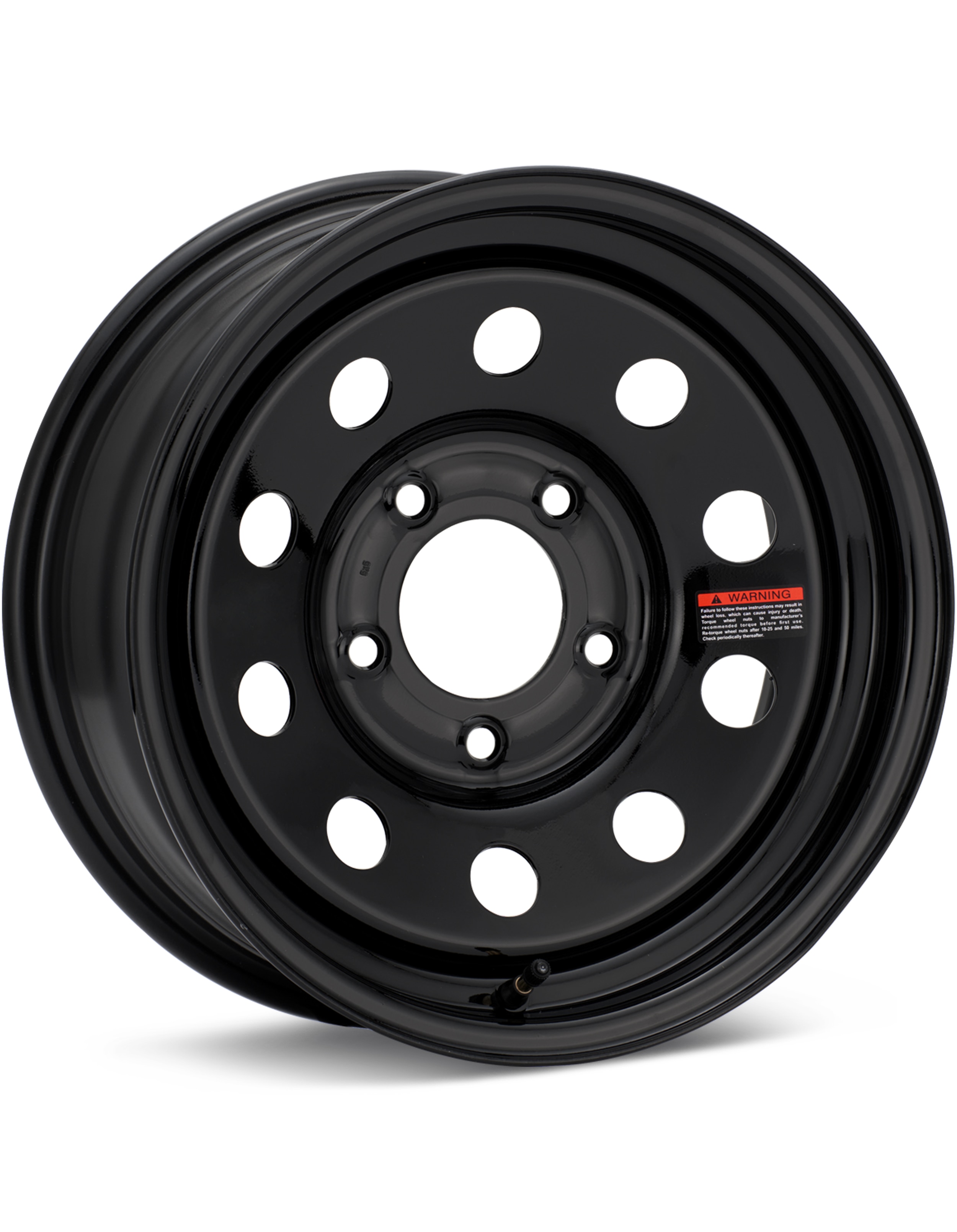 Taskmaster Trailer Trailer 15 5-Lug Gloss Black Wheels 15 In 15x5 00 WS-15050550-BM