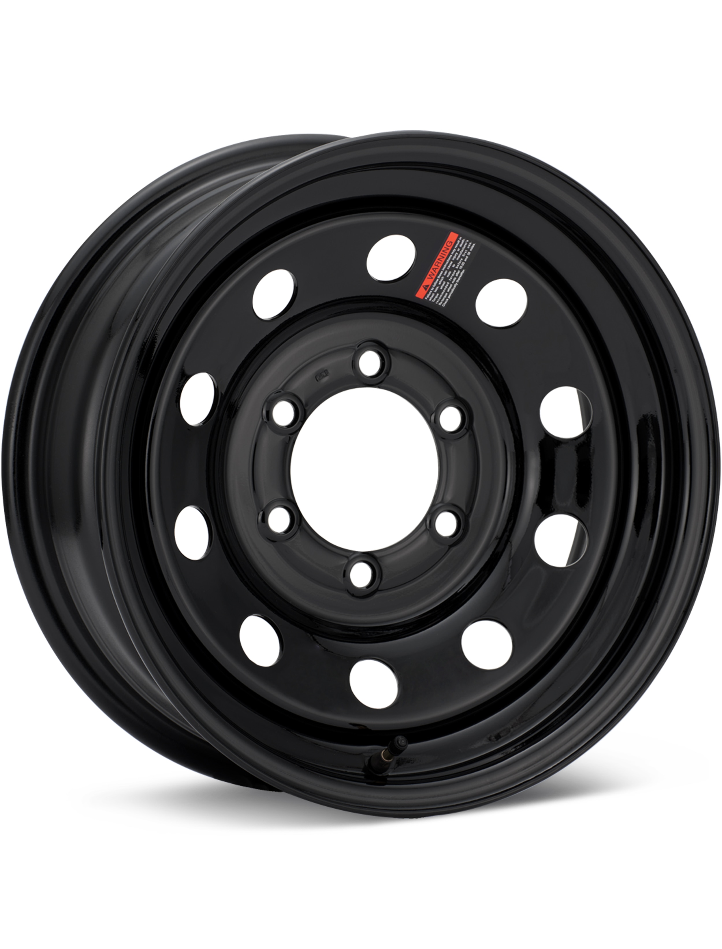 Taskmaster Trailer Trailer 16 6-Lug Gloss Black Wheels 16 In 16x6 00 WS-16060655-BM