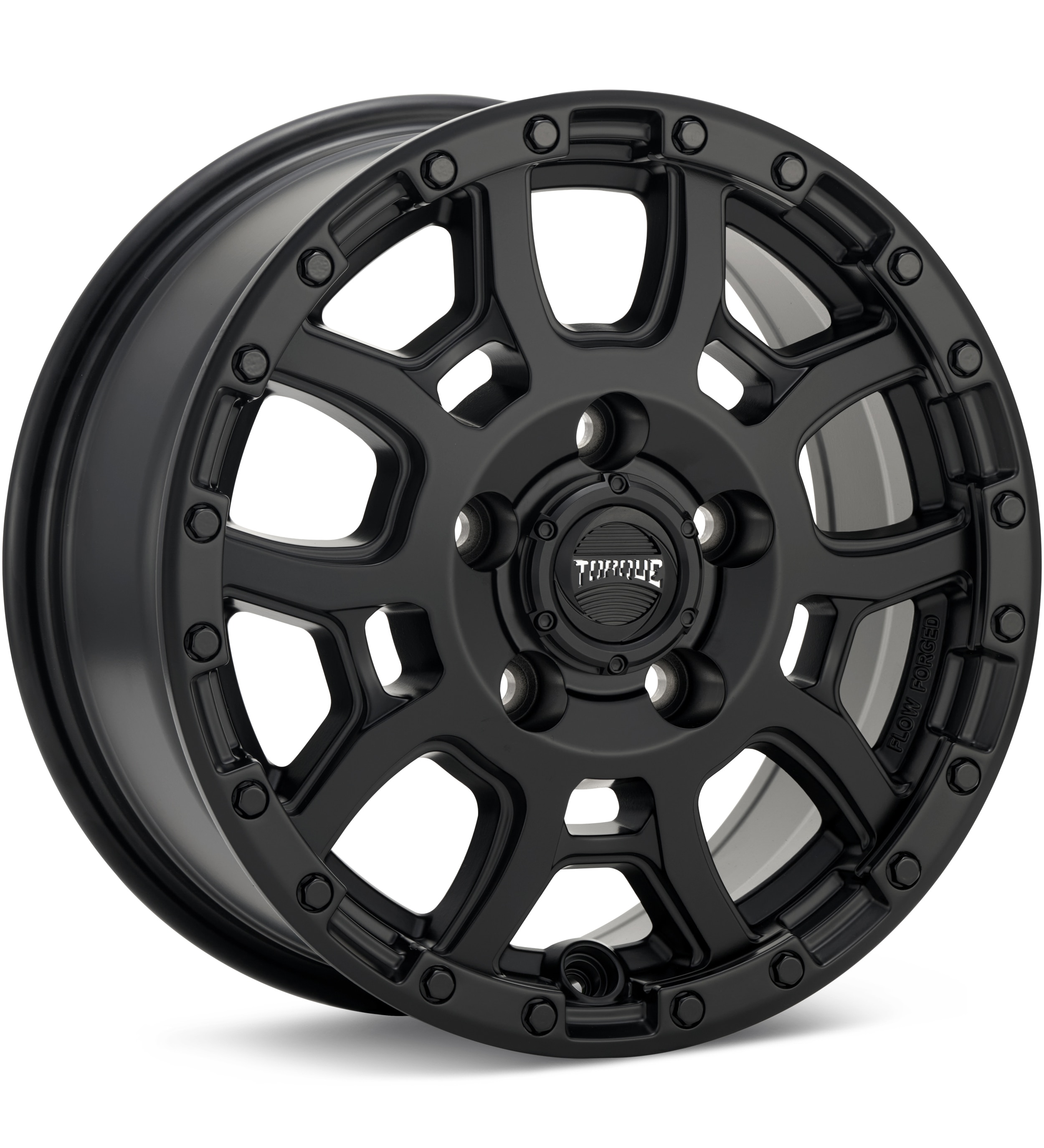 Torque Wheels Canyon Van 5-Spk Satin Black Wheels 16 In 16x7 +50