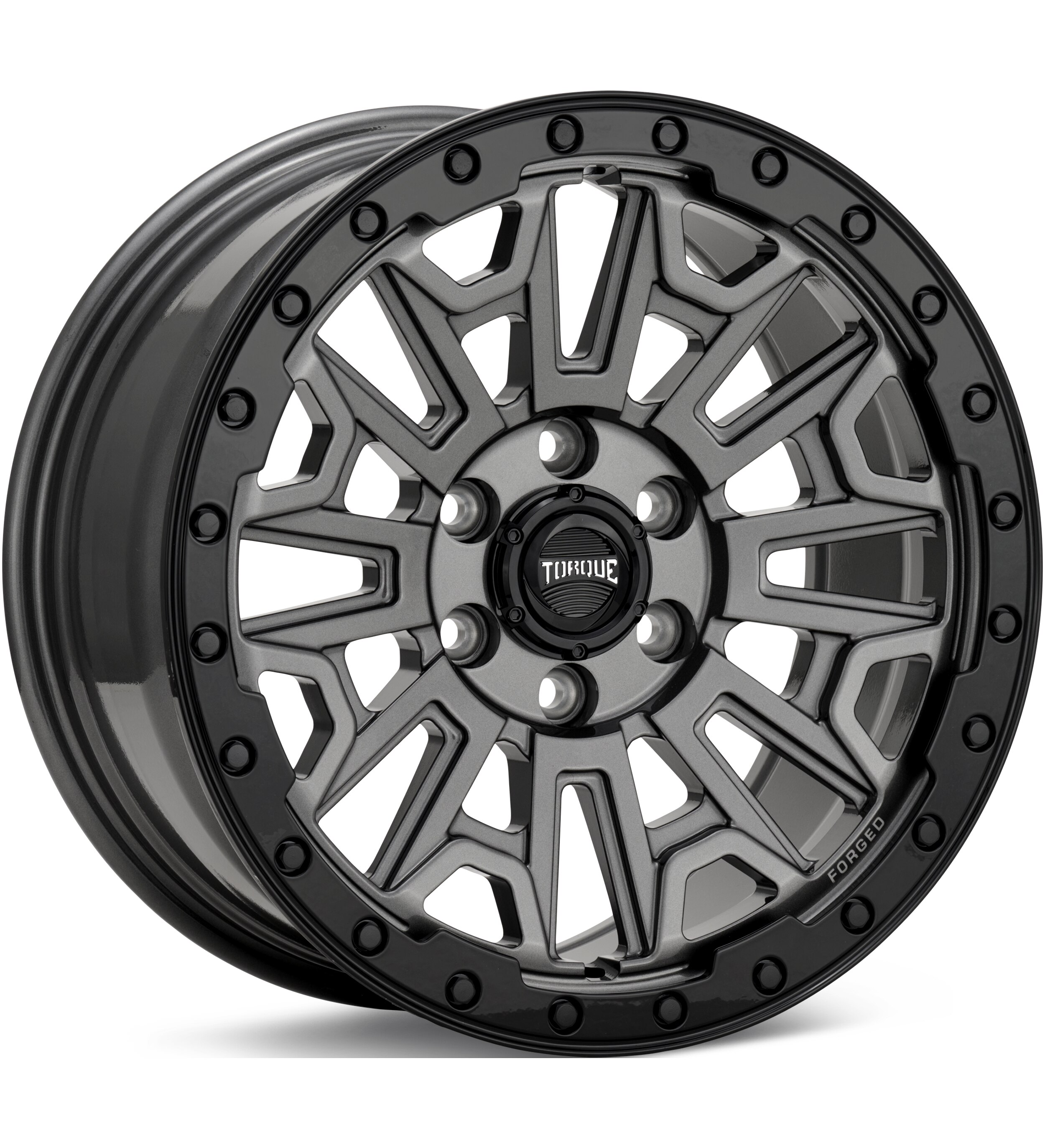 Torque Wheels, Torque Wheels Imogene Gloss Gunmetal w/Black Lip Wheels 18 In 18x8.5 +29 5021885631029