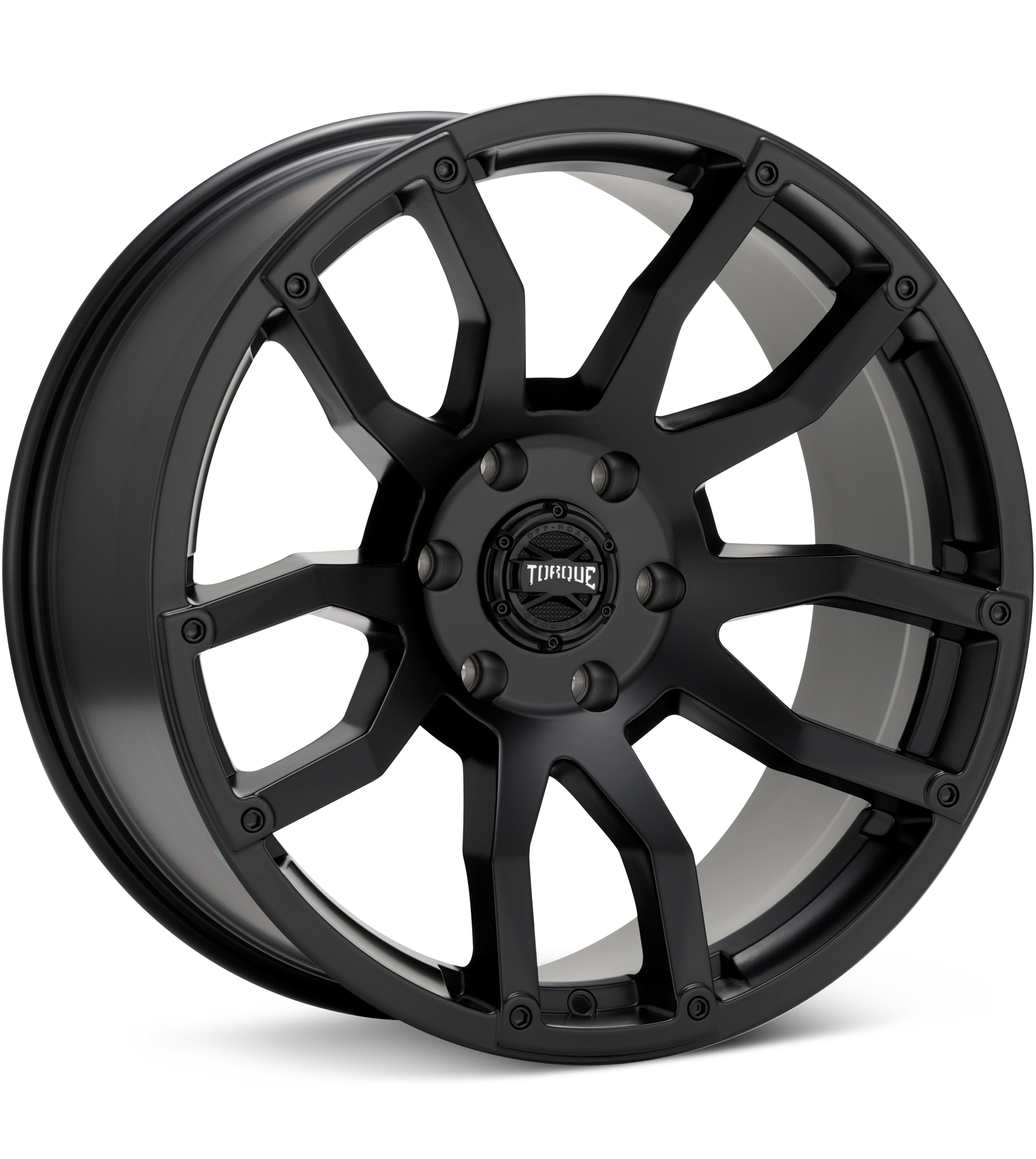 Torque Wheels Impact Satin Black Wheels 20 In 20x9 -12