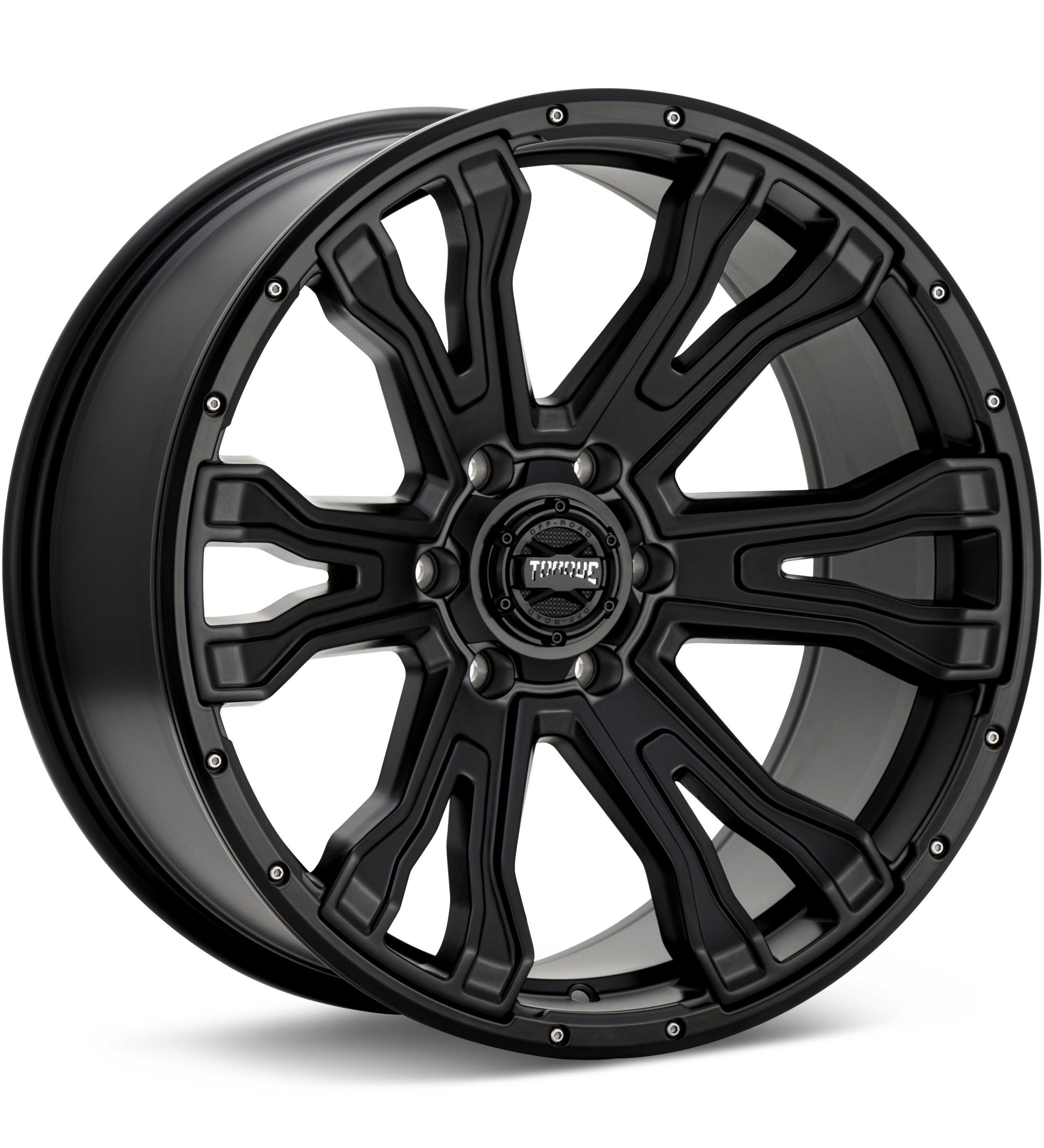 Torque Wheels Prime Satin Black Wheels 20 In 20x9 -12