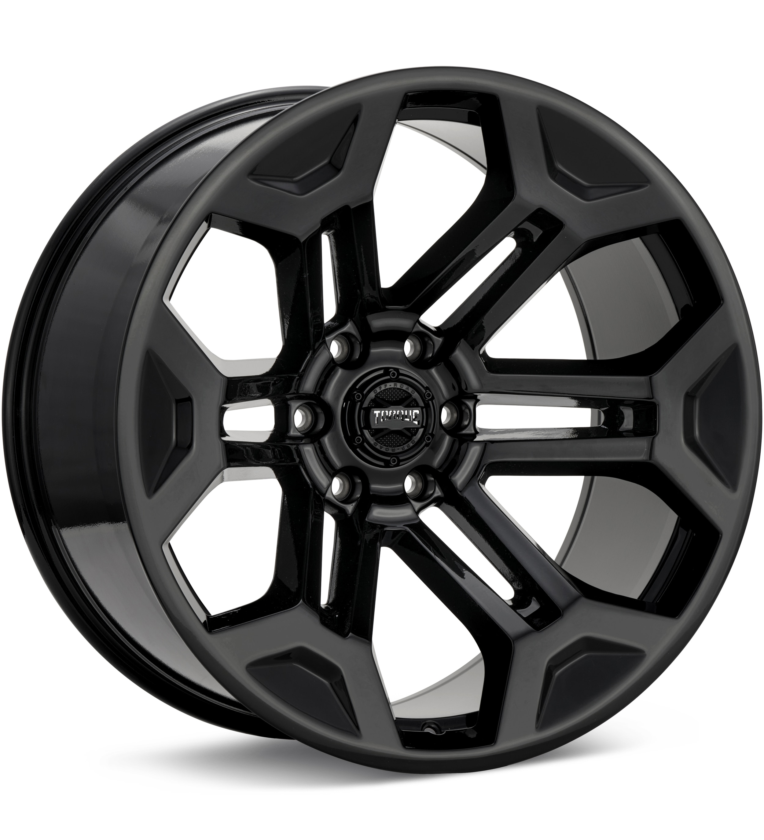 Torque Wheels Pulse Deep Gloss Black Wheels 22 In 22x11 -32
