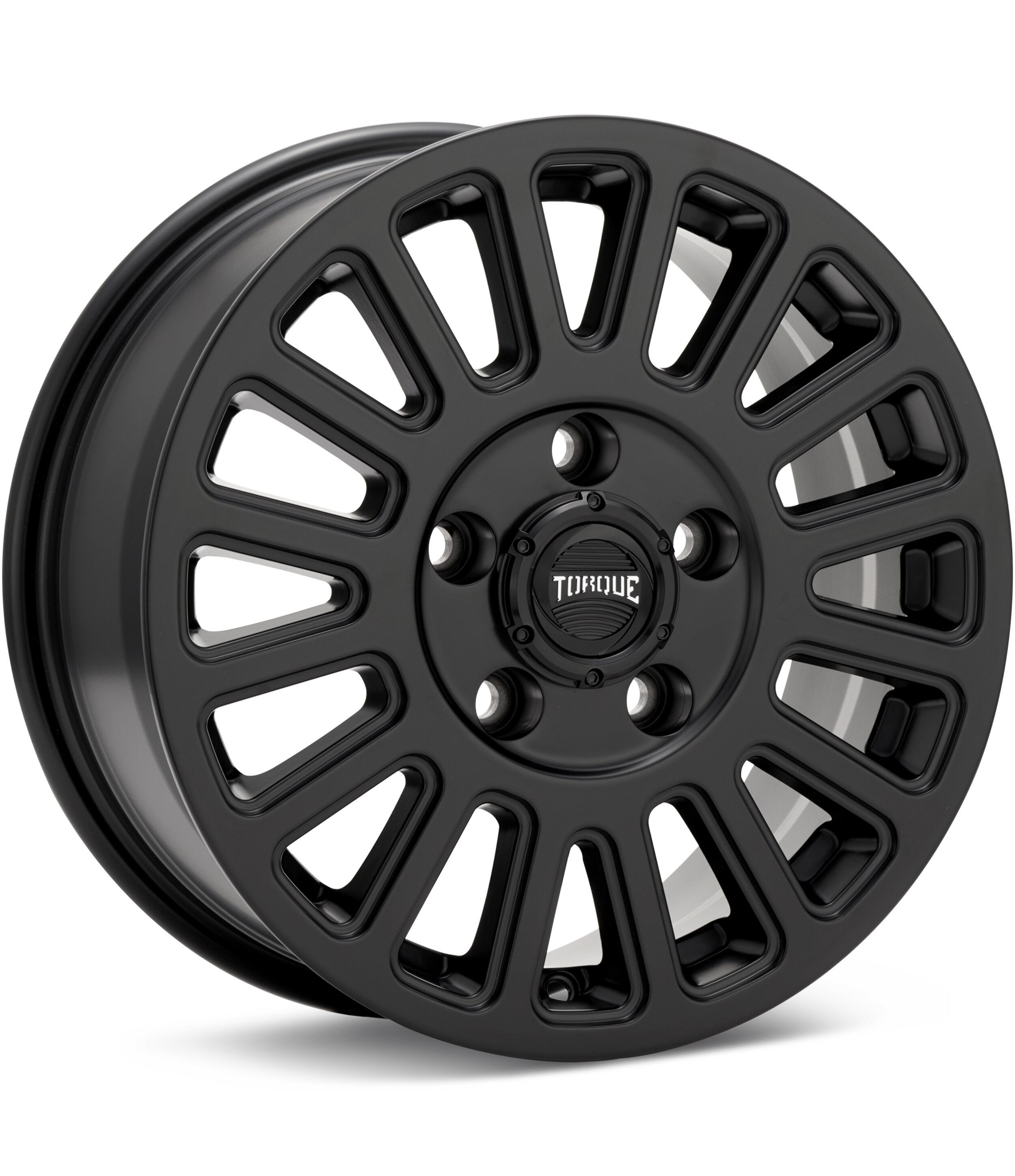 Torque Wheels Trek Van Satin Black Wheels 16 In 16x6 +50
