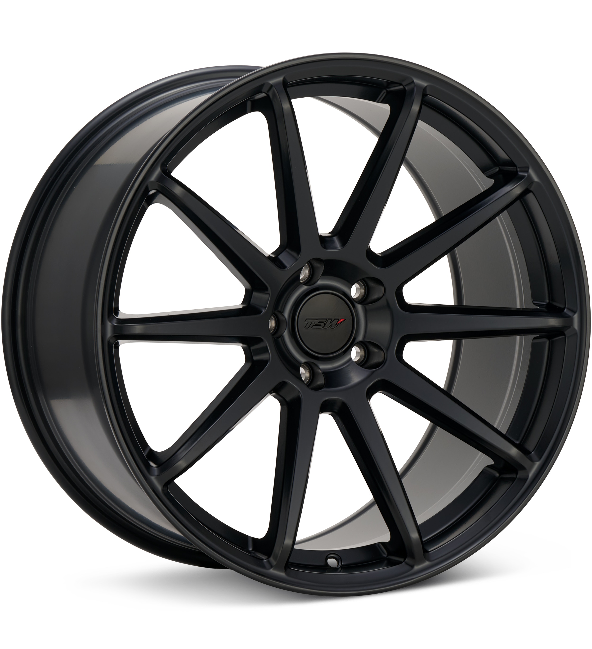 TSW Canard Black Wheels 20 In 20x9 +27 TW004MX20905727