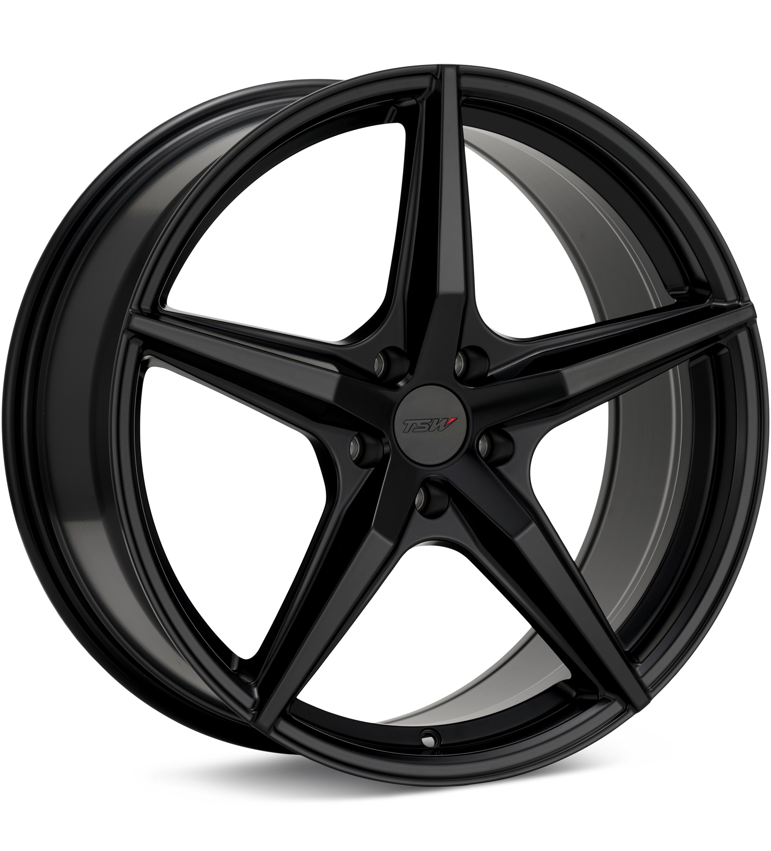 TSW Esprit Black Wheels 18 In 18x9.5 +40 TW007MX18951240
