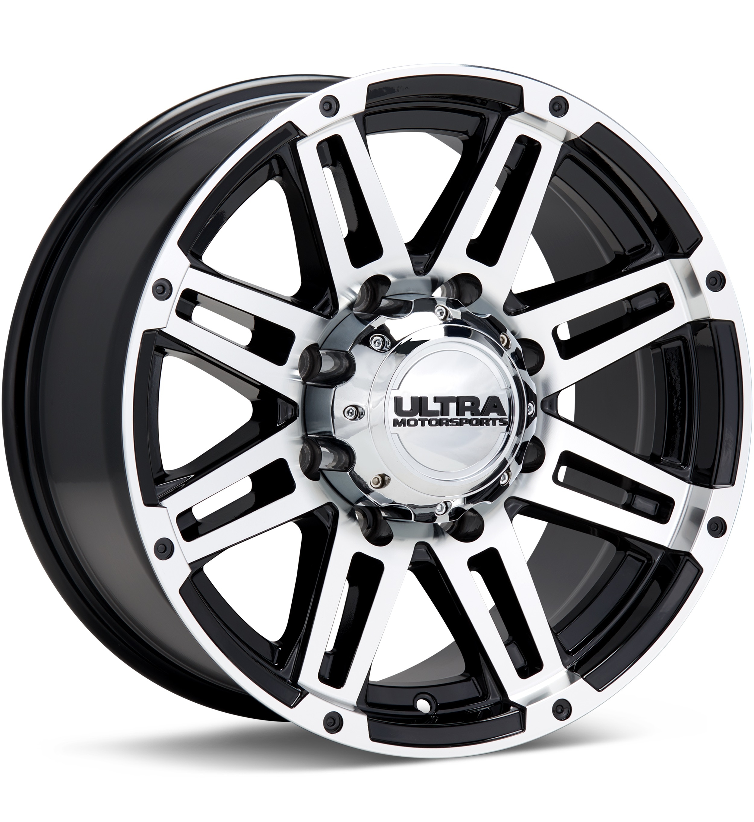 Ultra Machine Machined w/Black Accent Wheels 16 In 16x8 10