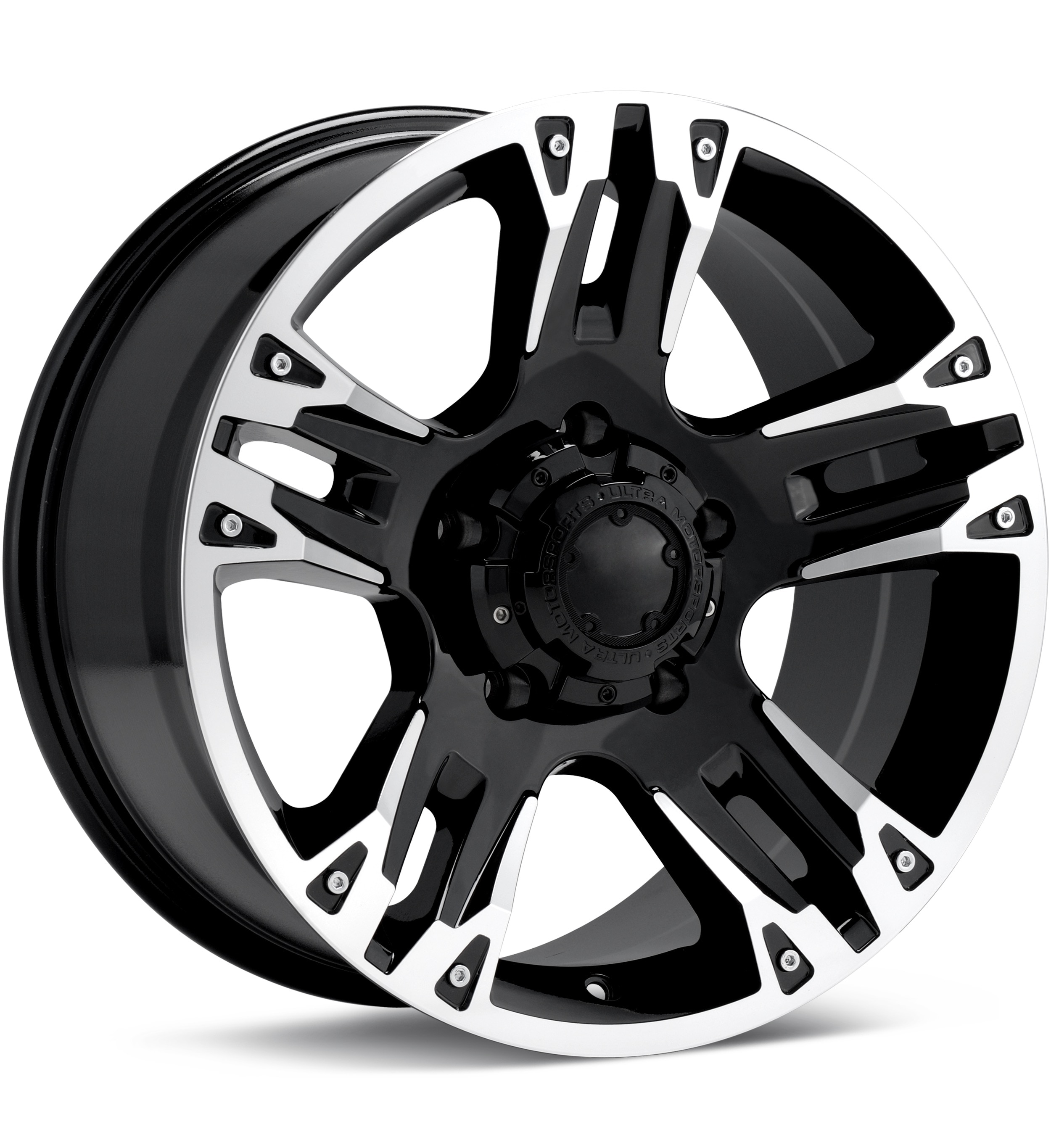 Ultra Maverick Machined w/Black Accent Wheels 20 In 20x9 18