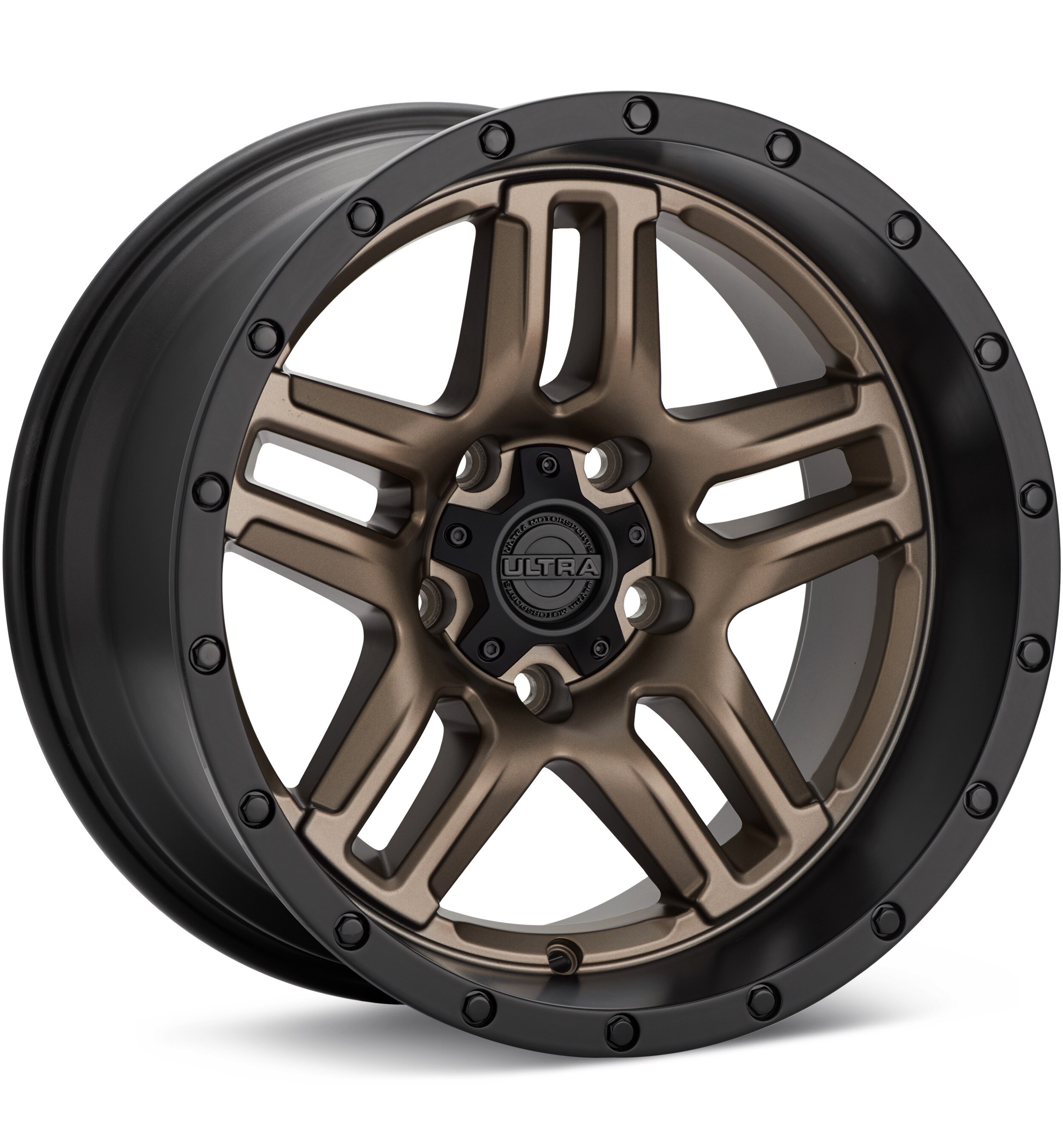 Ultra Prowler Jeep Bronze w/Black Lip Wheels 17 In 17x9 -12