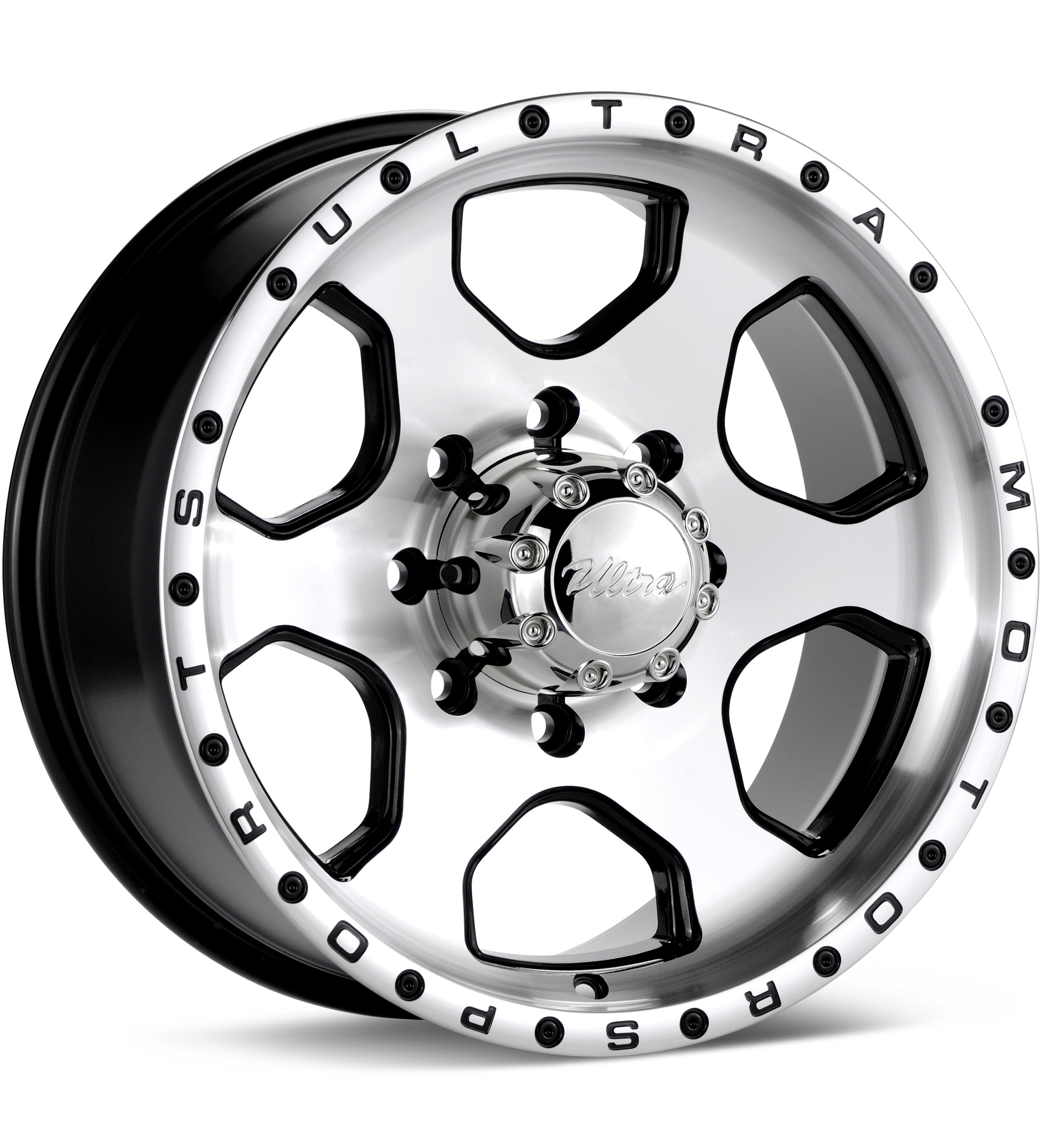 Ultra Rogue Machined w/Black Accent Wheels 15 In 15x8 -19