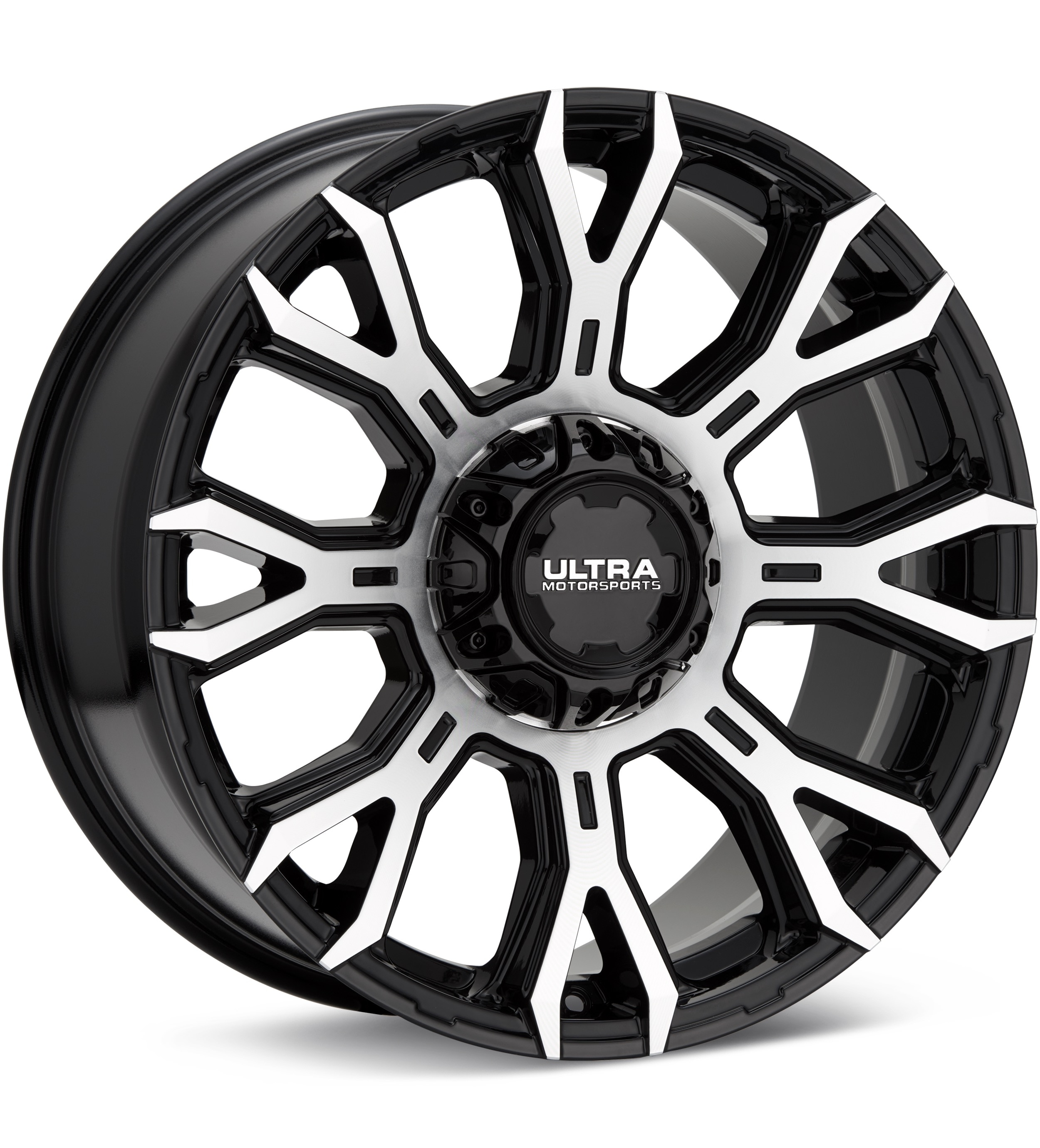 Ultra Scorpion Machined w/Gloss Black Accent Wheels 17 In 17x9 +12