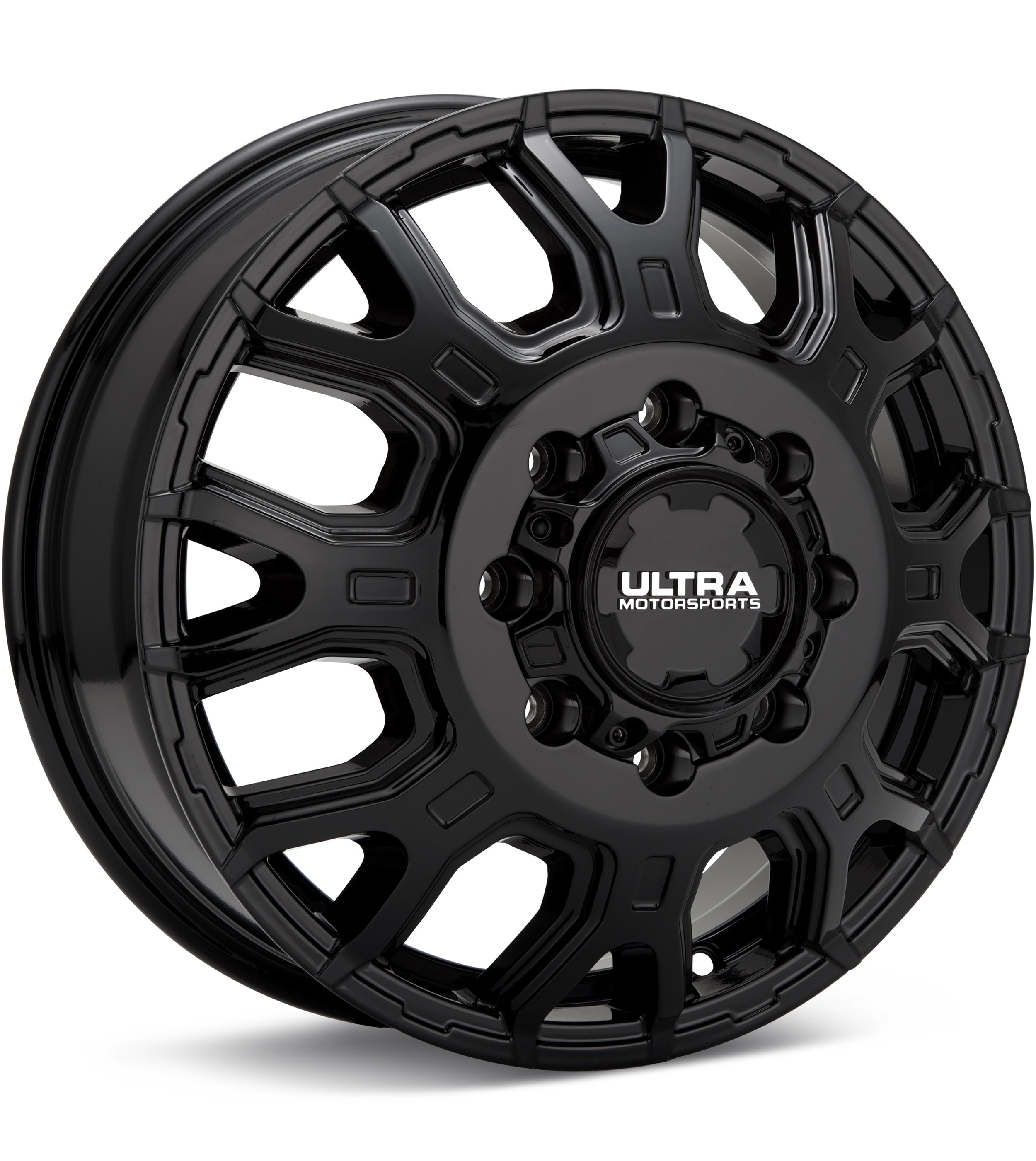 Ultra Scorpion Dually Gloss Black Wheels 17 In 17x6.5 -140 022-7681RBK