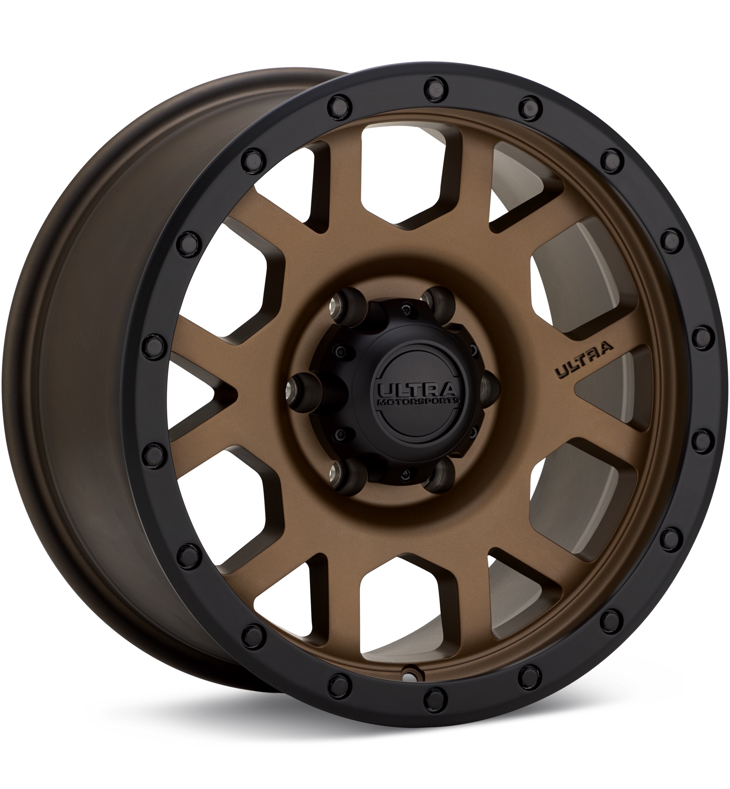 Ultra The Boss Bronze w/Black Lip Wheels 17 In 17x9 +01