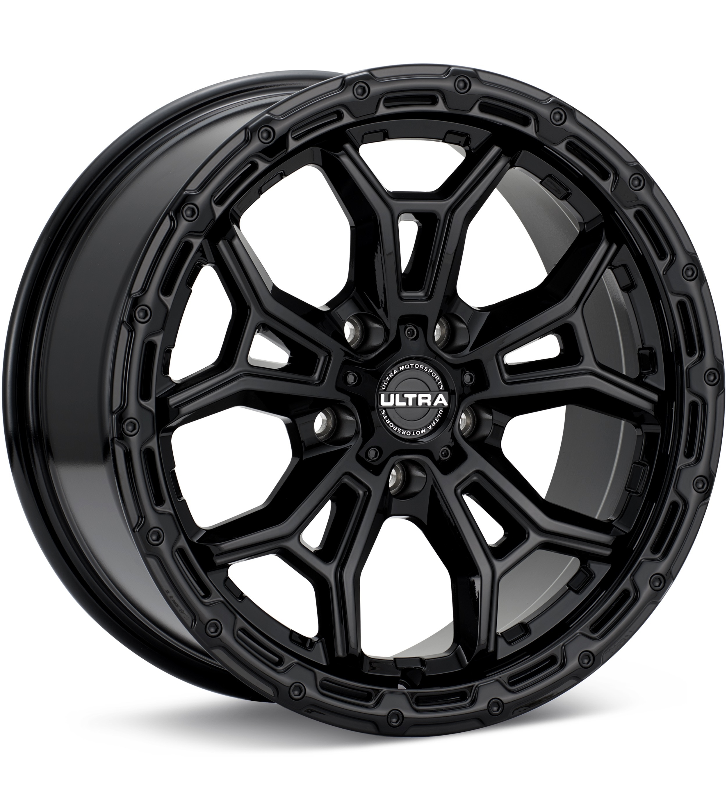 Ultra Warmonger CUV Gloss Black Wheels 17 In 17x8 +35