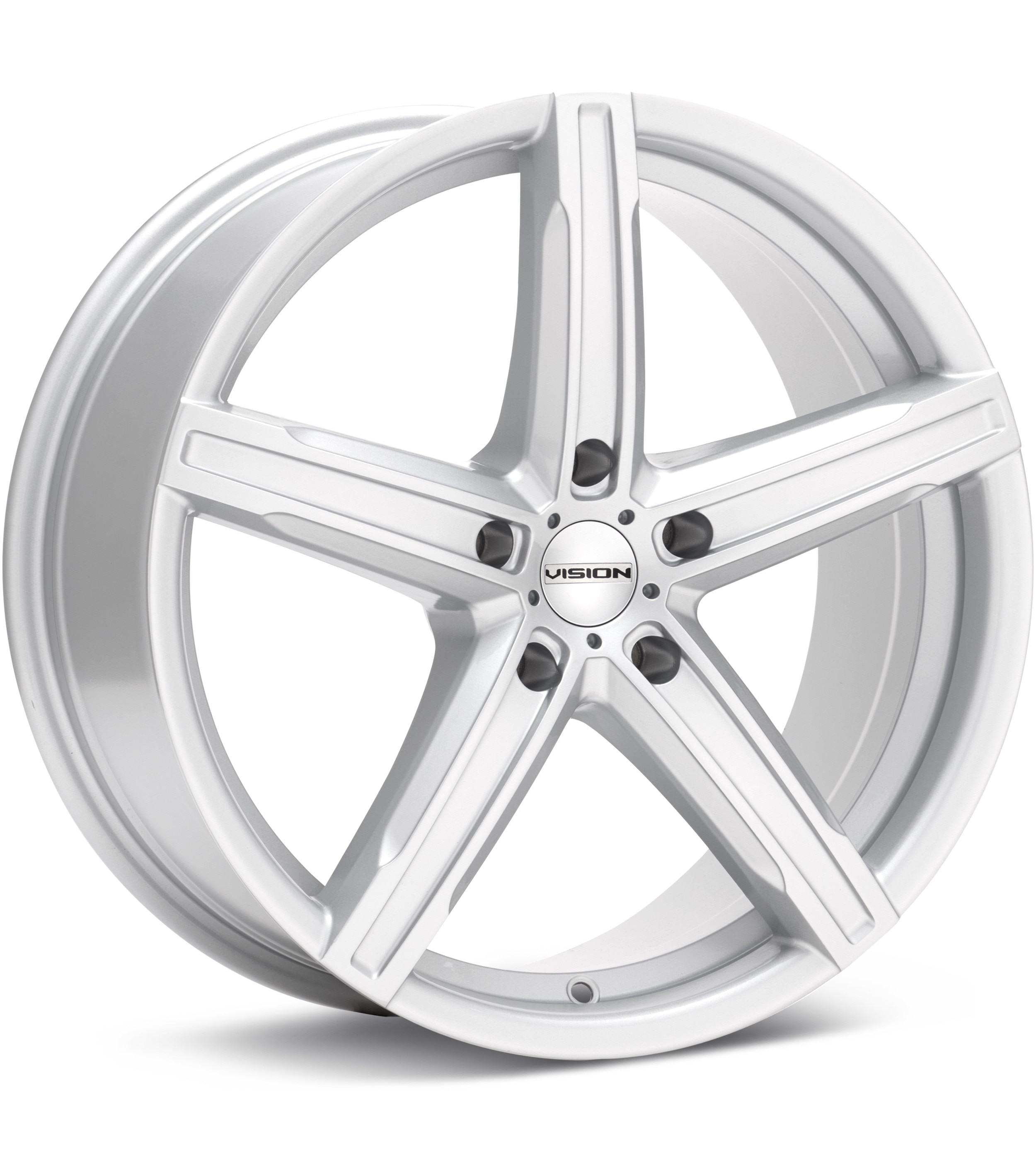 Vision Wheel Boost Silver Wheels 20 In 20x8.5 +35