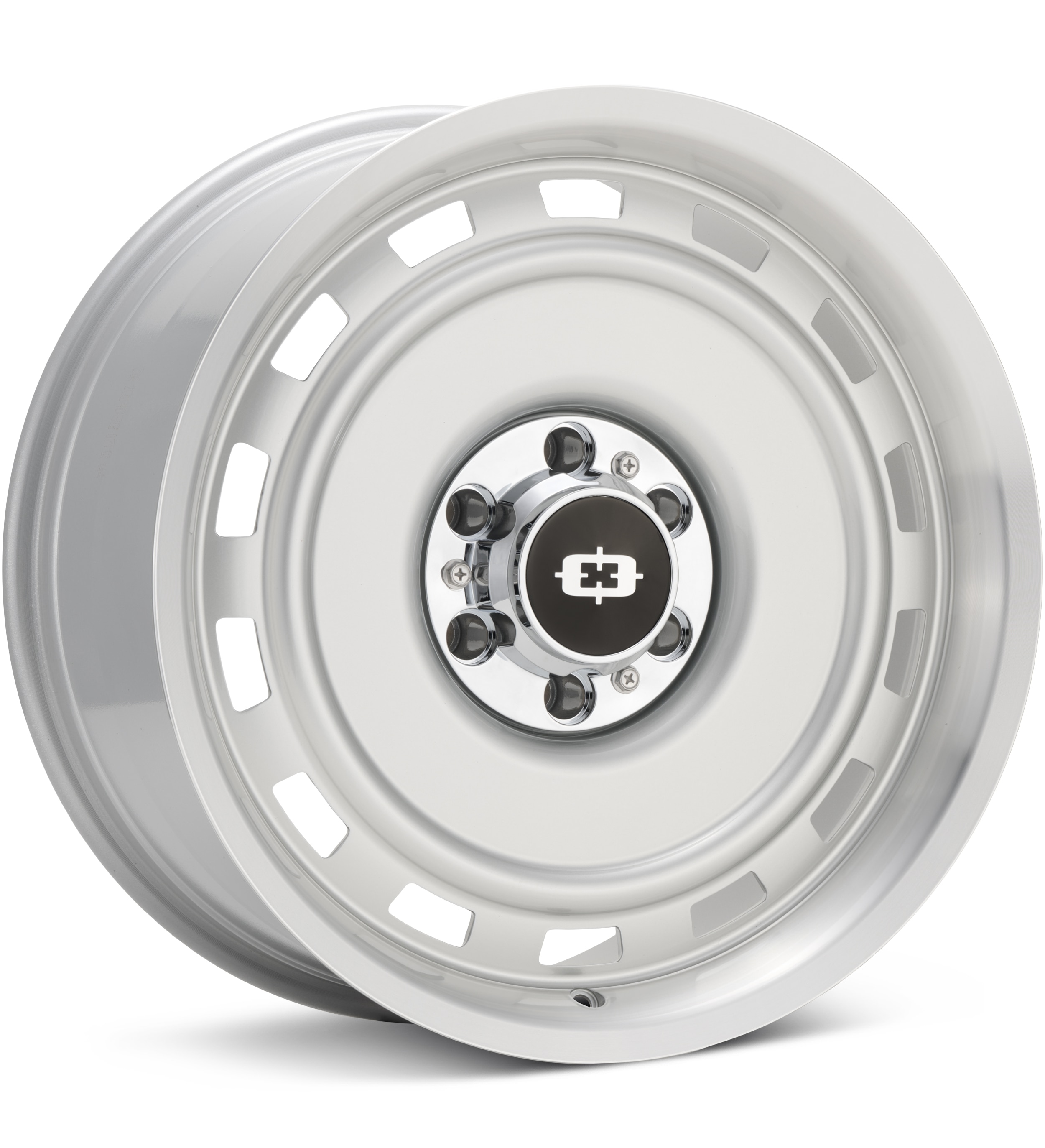 Vision Wheel, Vision Wheel Cheyenne Silver w/Machined Lip Wheels 22 In 22x9 0 54-22983SML0