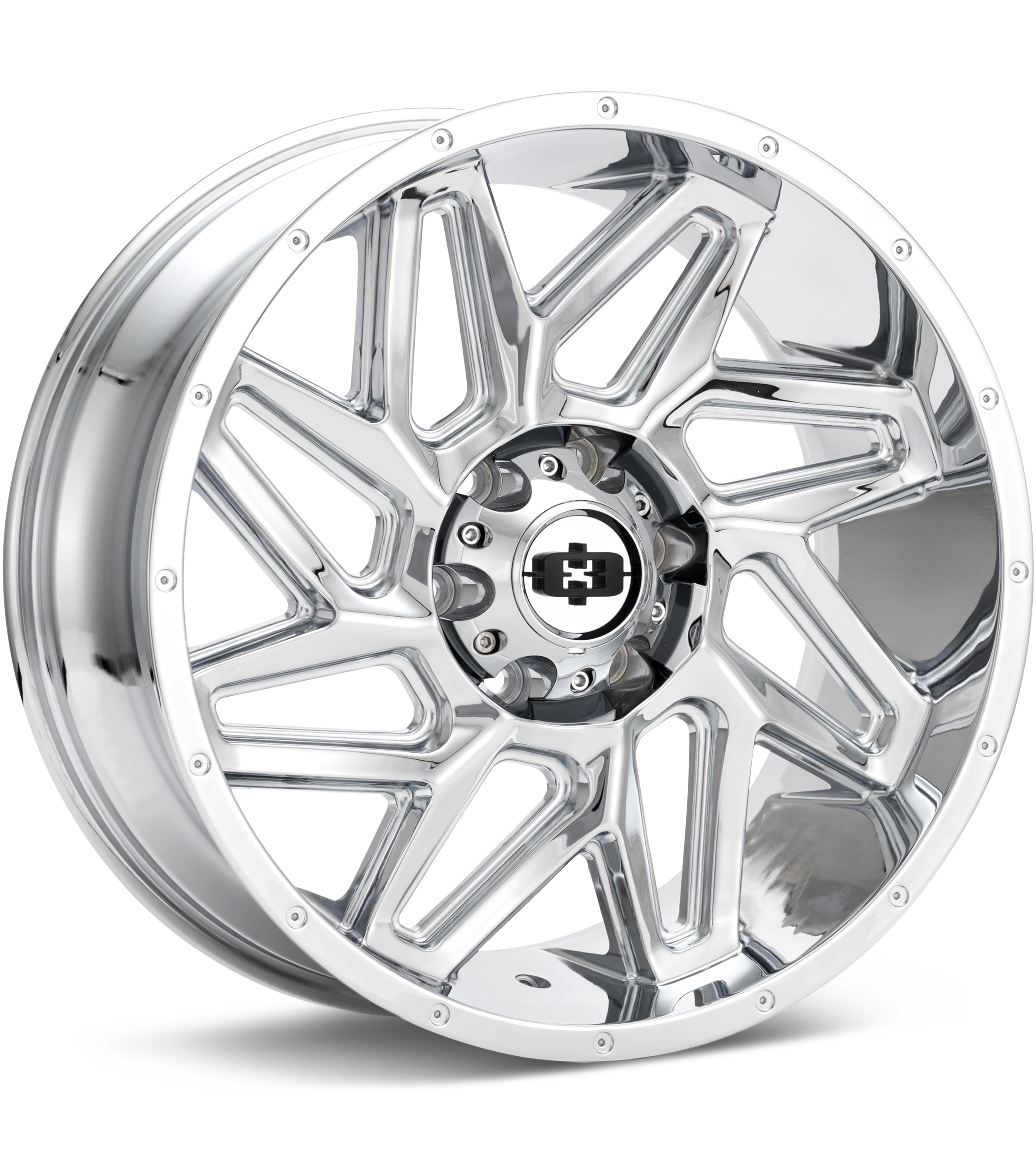Vision Wheel Spyder Chrome Plated Wheels 20 In 20x9 +12