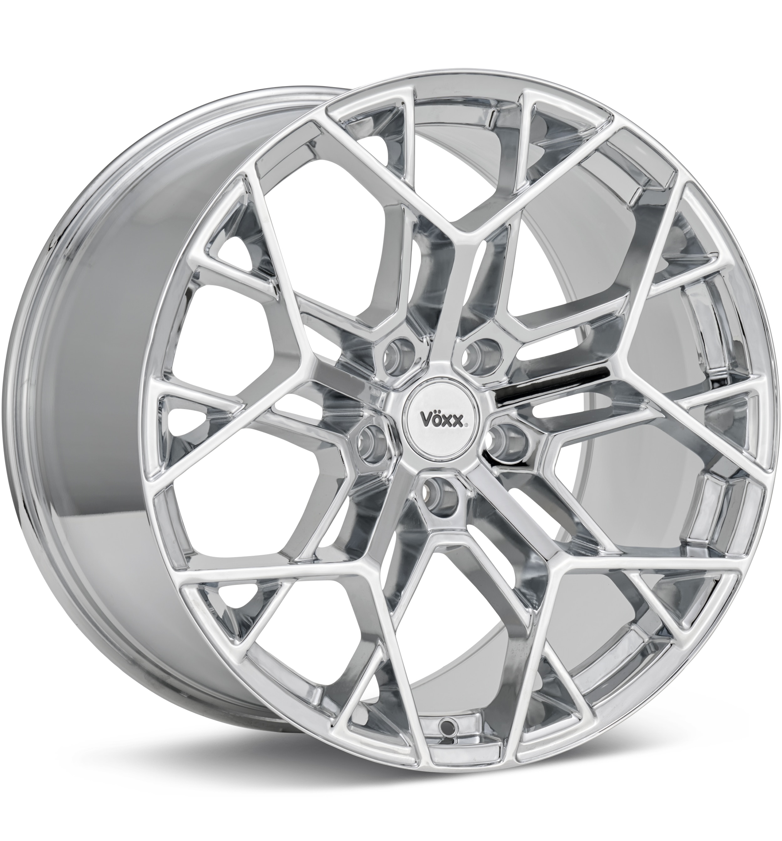 Voxx Replica, Voxx Replica CZ8 Chrome Plated Wheels 19 In 19x10 +75 CZ8910-5475-75C