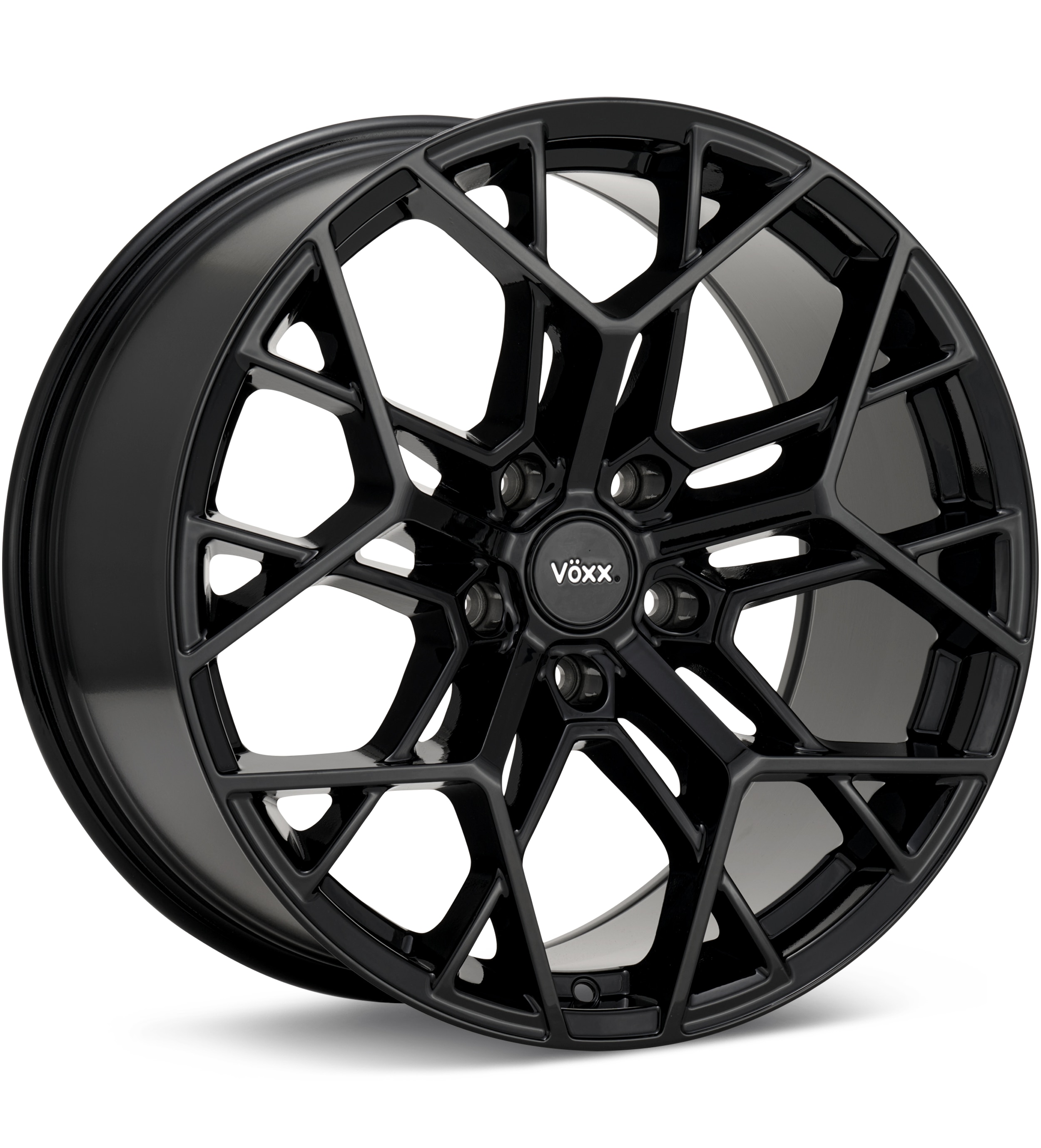 Voxx Replica, Voxx Replica CZ8 Gloss Black Wheels 19 In 19x10 +75 CZ8910-5475-75GB