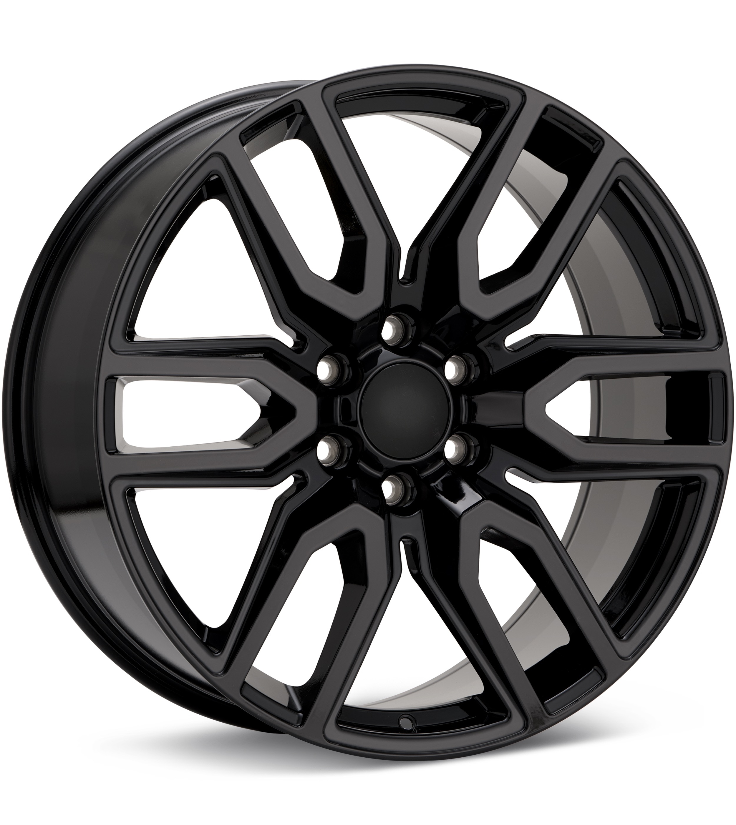 Voxx Replica Denali NZH Gloss Black Wheels 22 In 22x9 +31