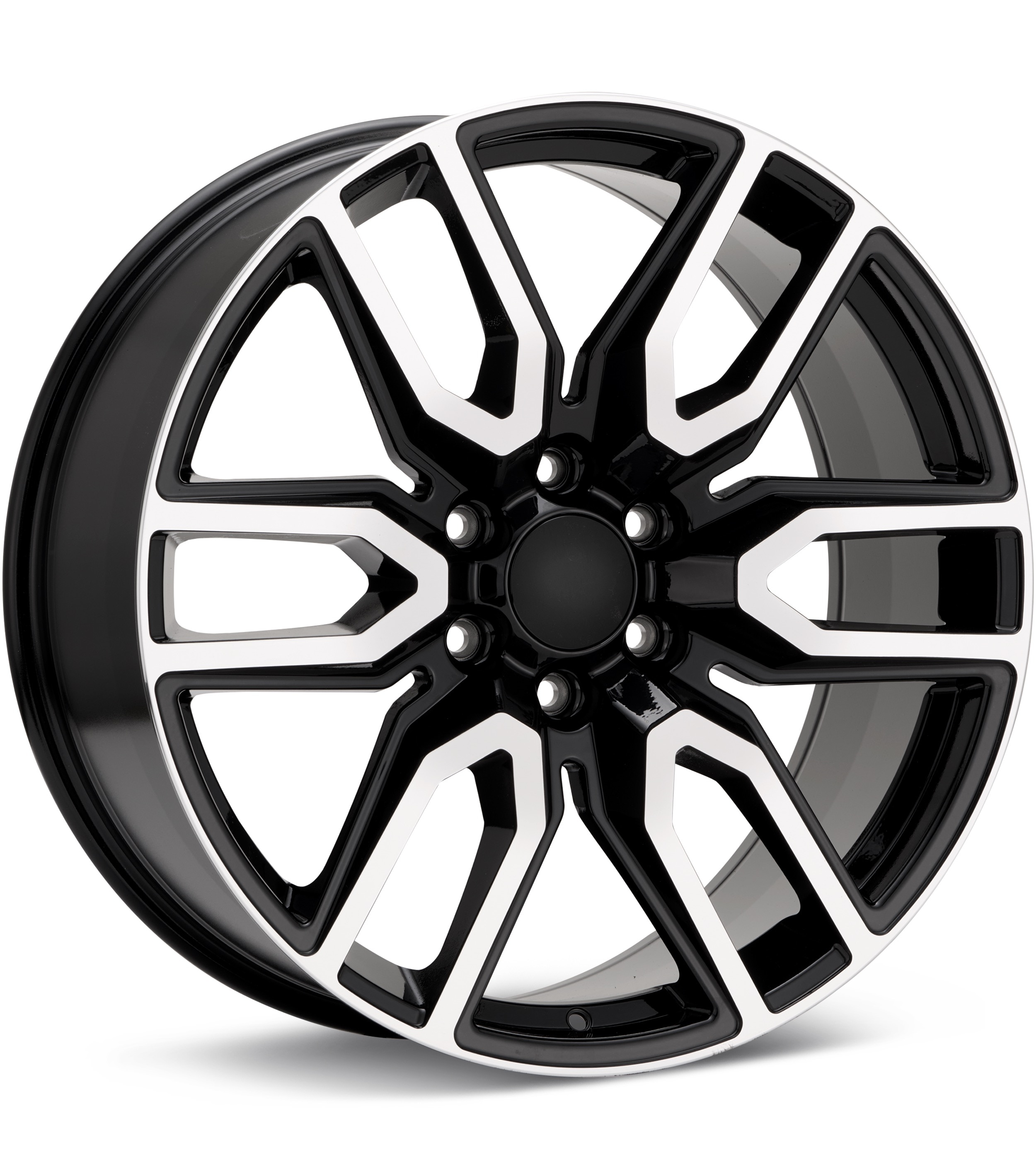 Voxx Replica Denali NZH Machined w/Gloss Black Accent Wheels 20 In 20x9 +27