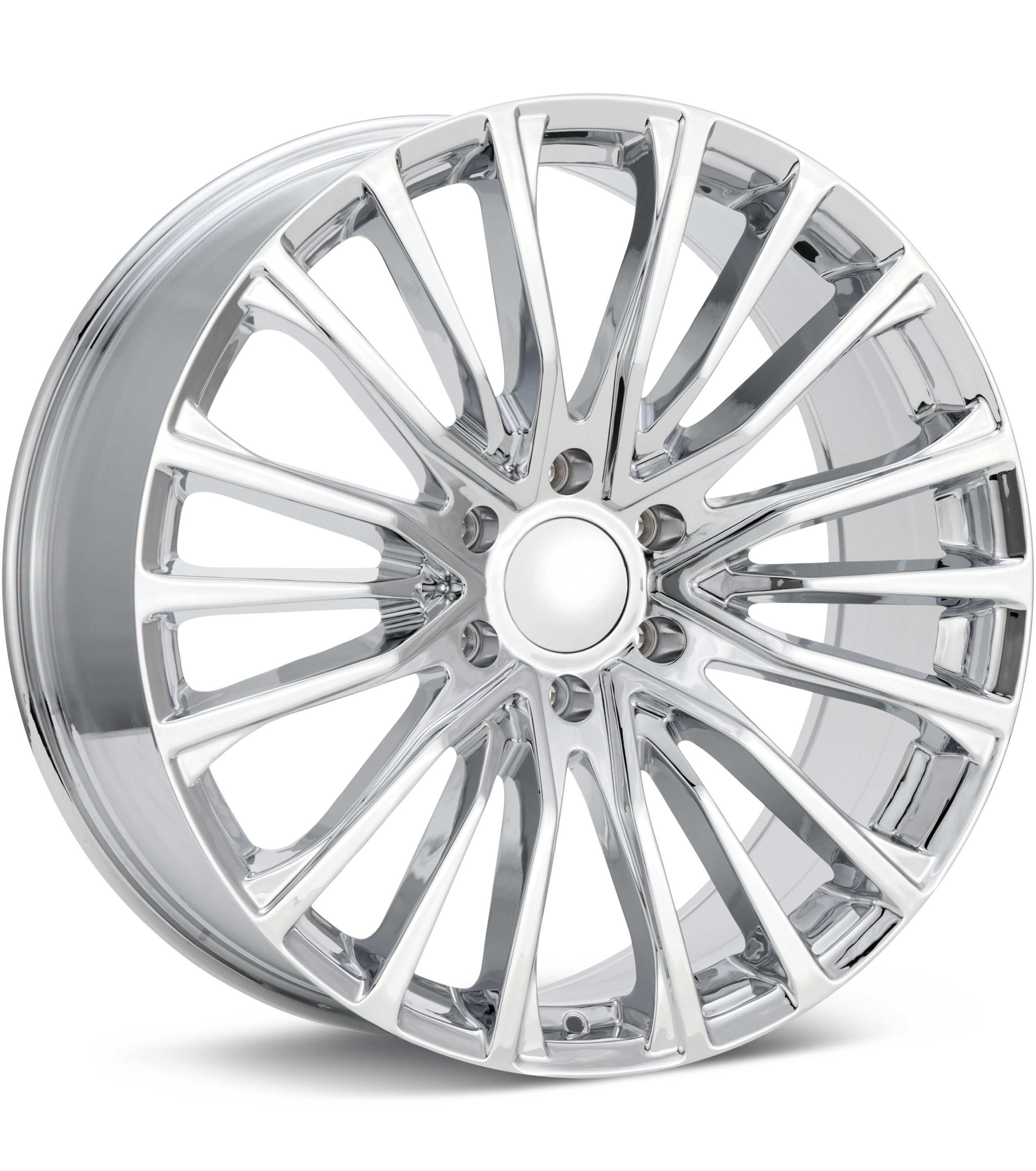 Voxx Replica ES2 Chrome Plated Wheels 22 In 22x9 +28 ES2 229-6139-28 C