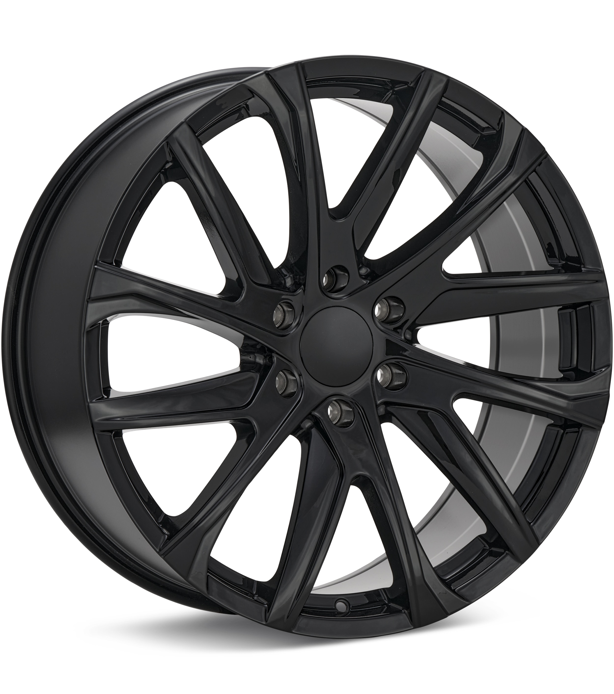 Voxx Replica ES3 Gloss Black Wheels 24 In 24x10 30 ES3 240613930GB