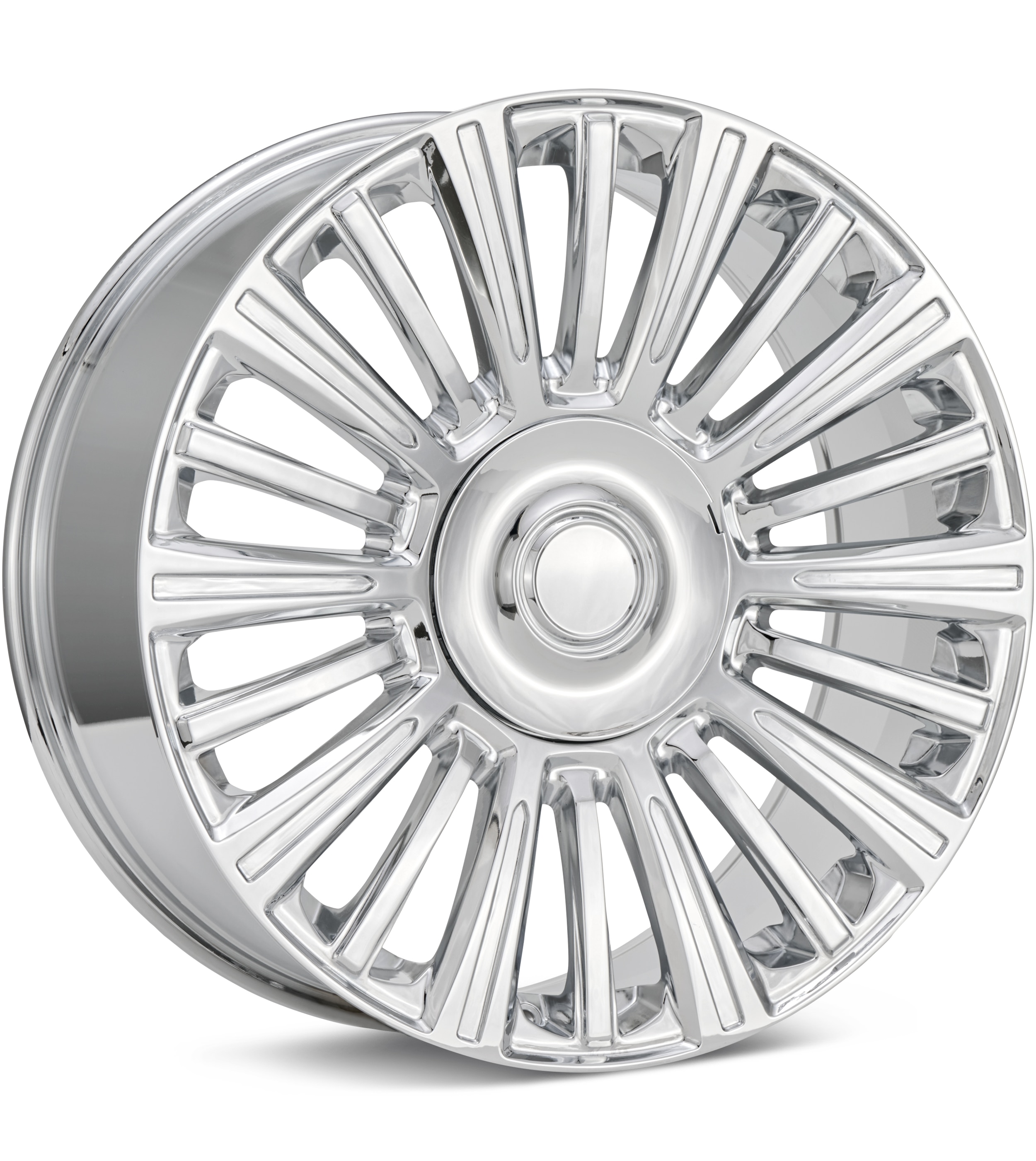 Voxx Replica ES4 Chrome Plated Wheels 22 In 22x9 +28 ES4 229-6009-28 C