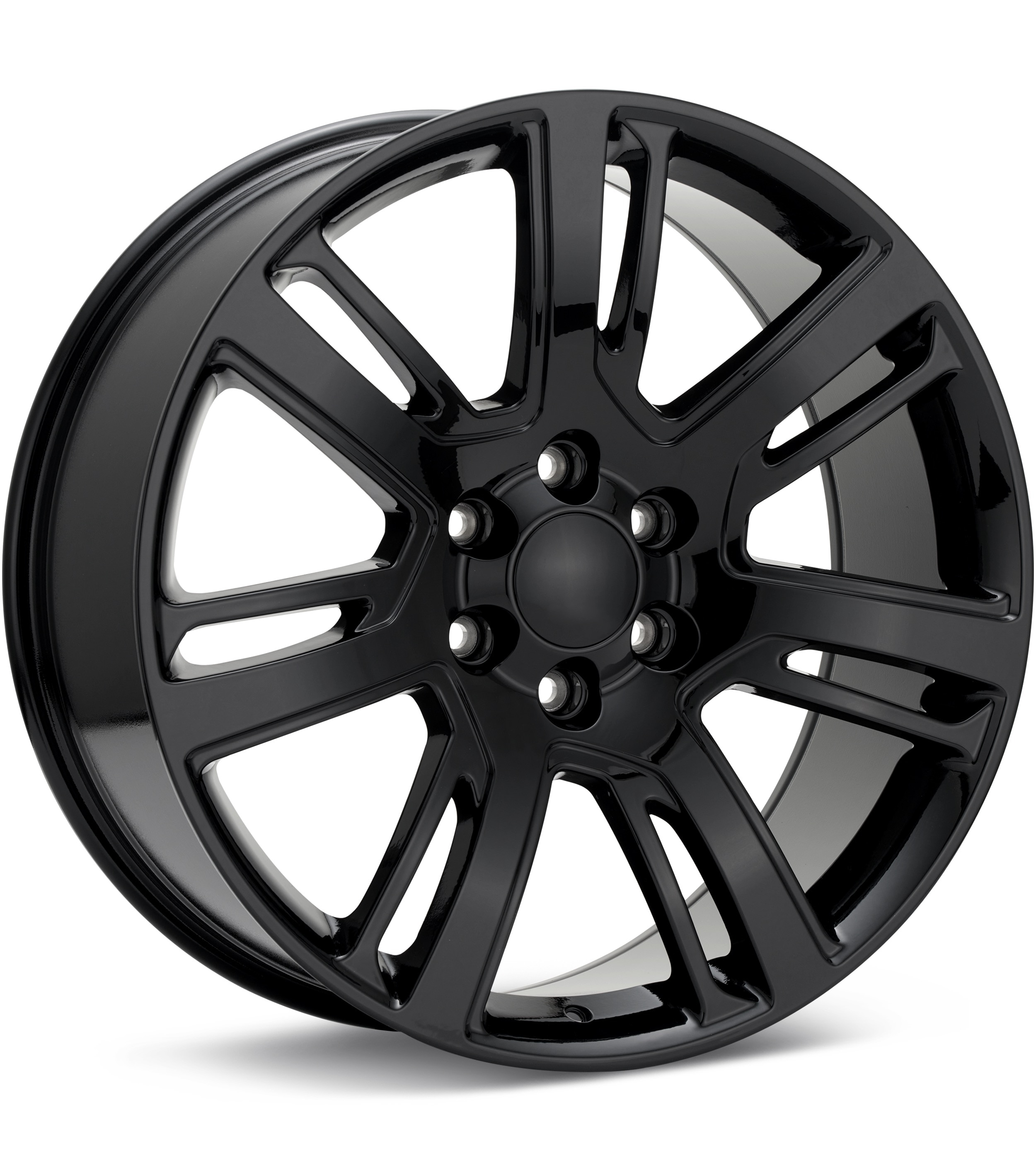 Voxx Replica Escalade Platinum Gloss Black Wheels 22 In 22x9 +31