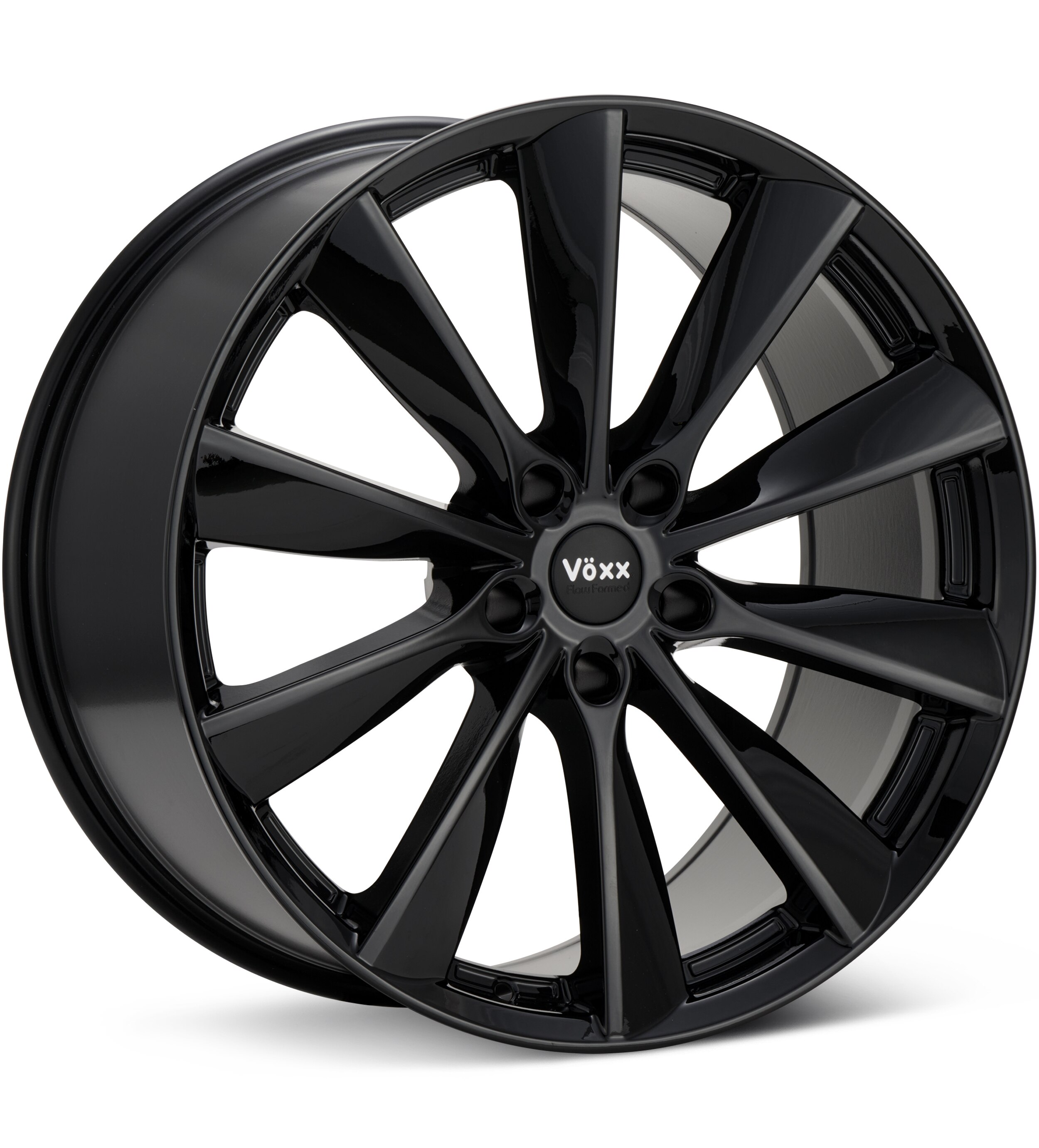Voxx Replica EV1 Gloss Black Wheels 20 In 20x10 +35
