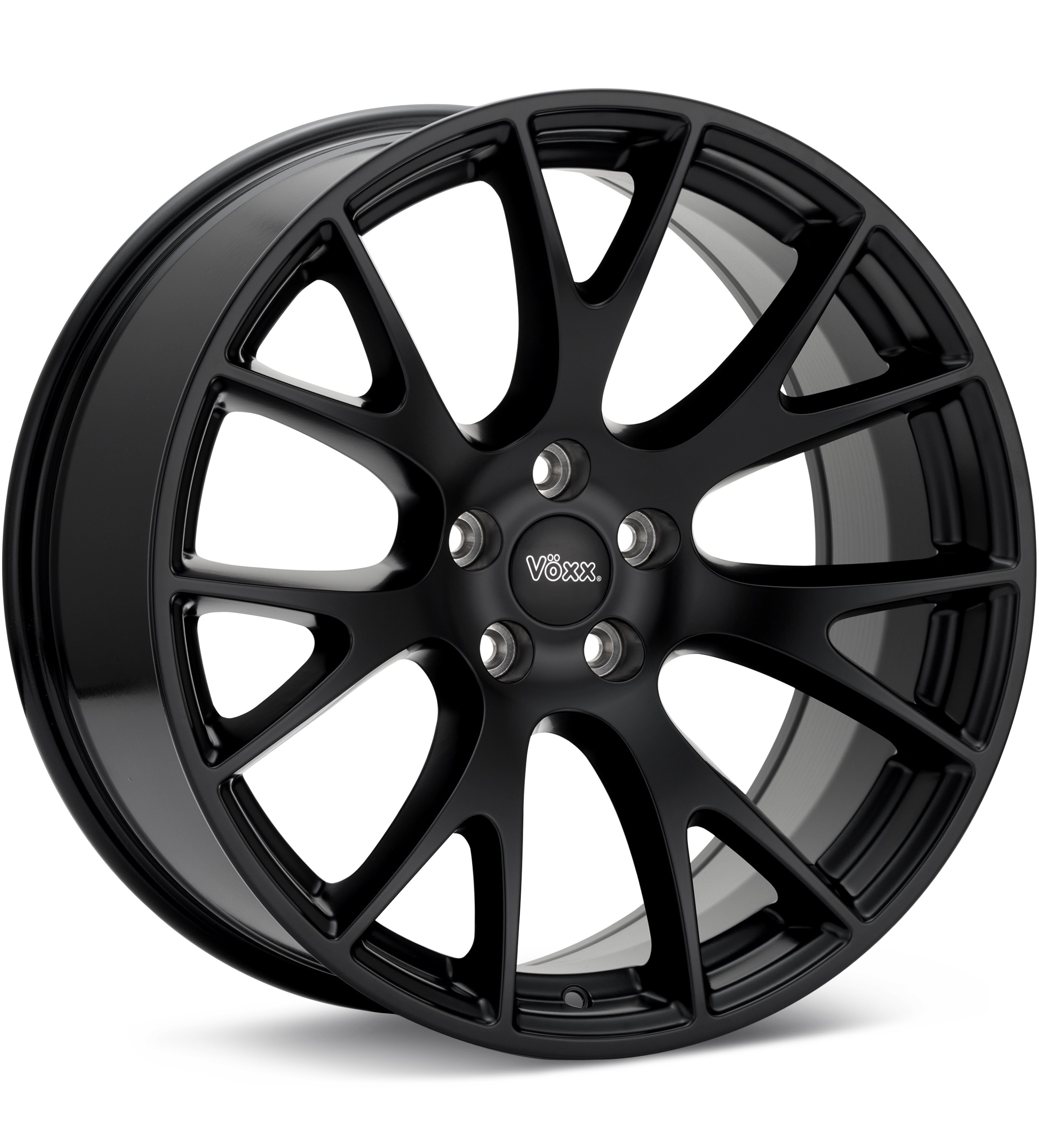 Voxx Replica Hellcat Black Wheels 20 In 20x10.5 +25
