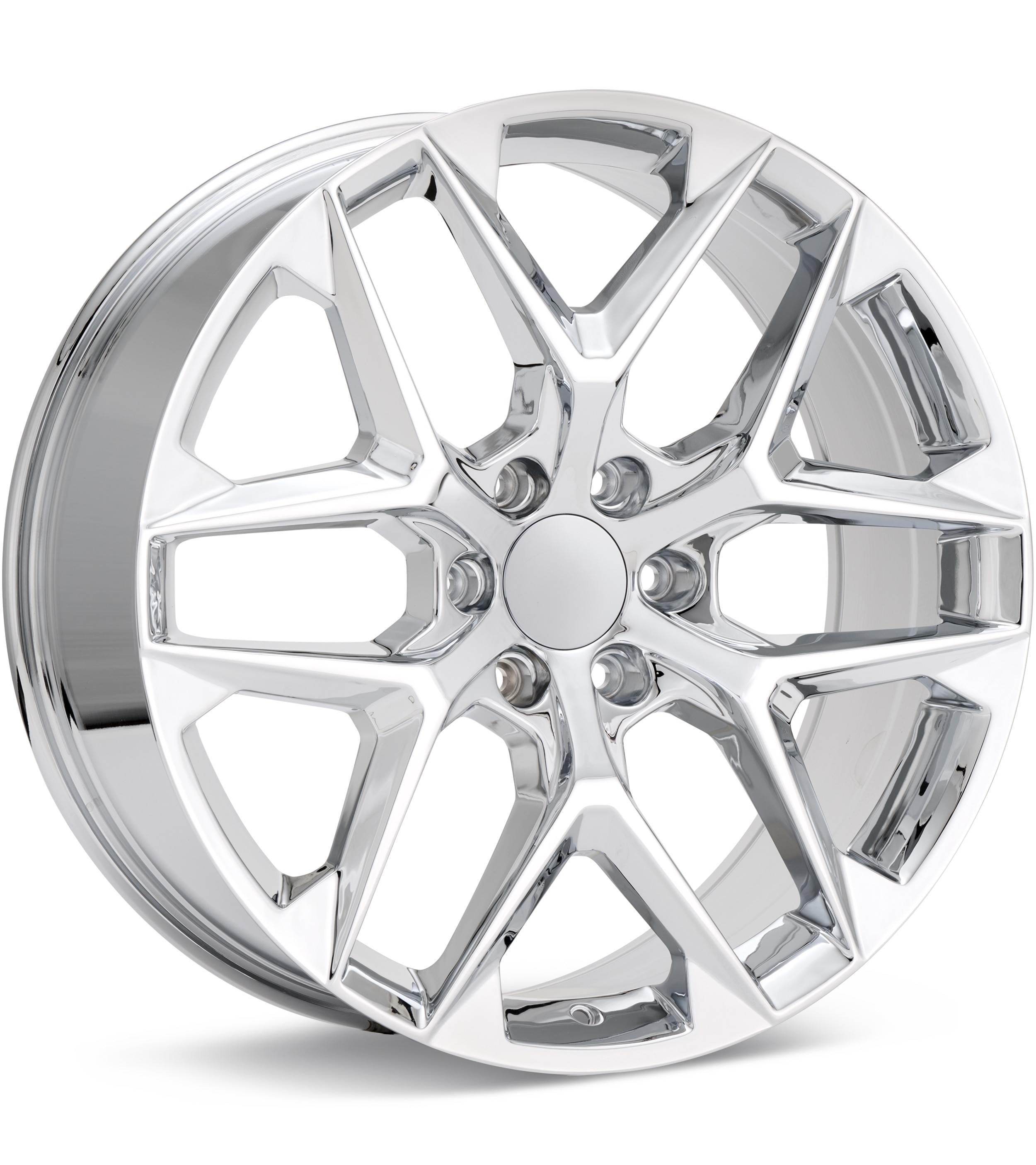 Voxx Replica SSW Chrome Plated Wheels 22 In 22x9 +31 SSW229-6139-31C