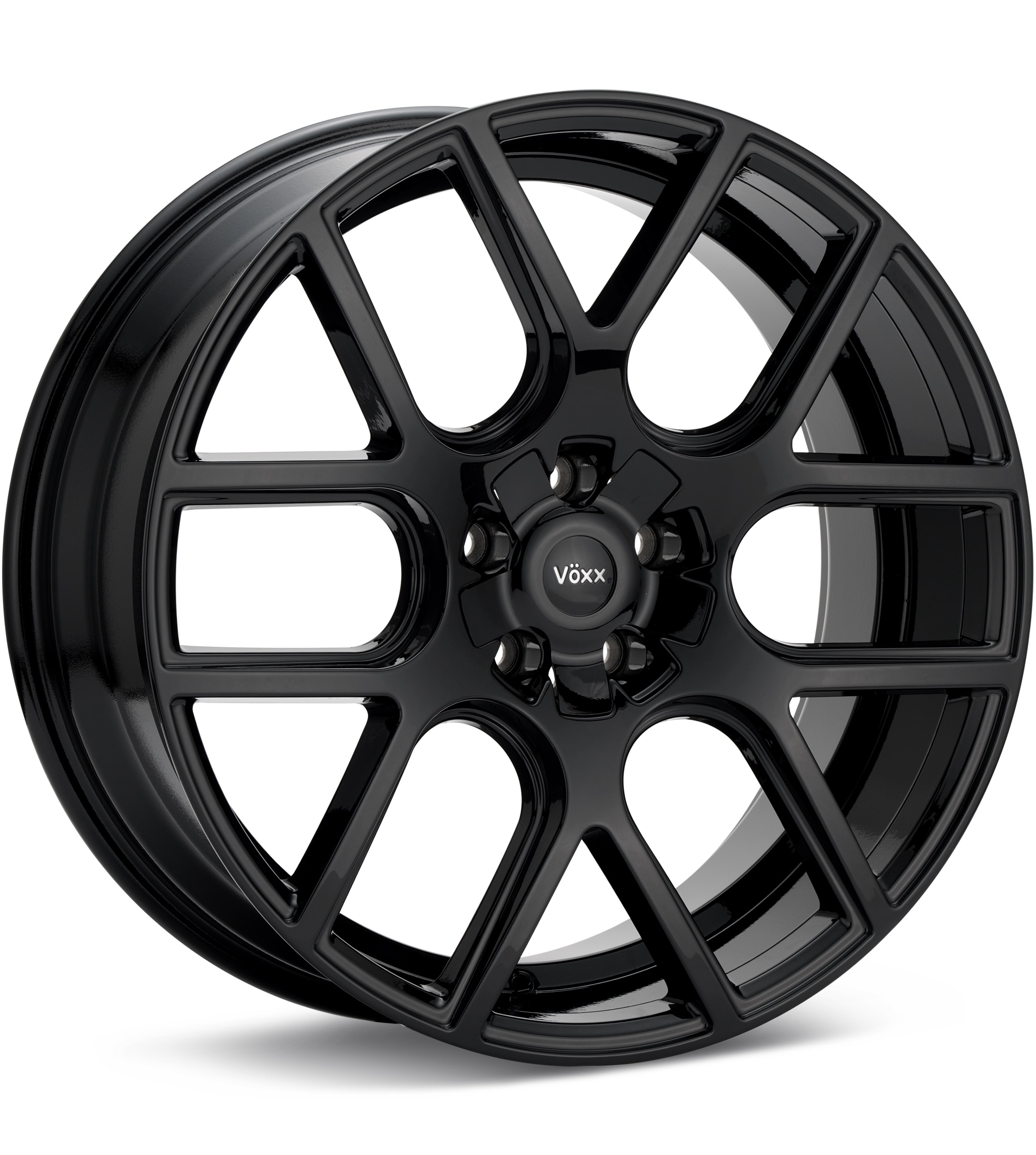 Voxx Road Wheels Lago Gloss Black Wheels 20 In 20x8.5 +40