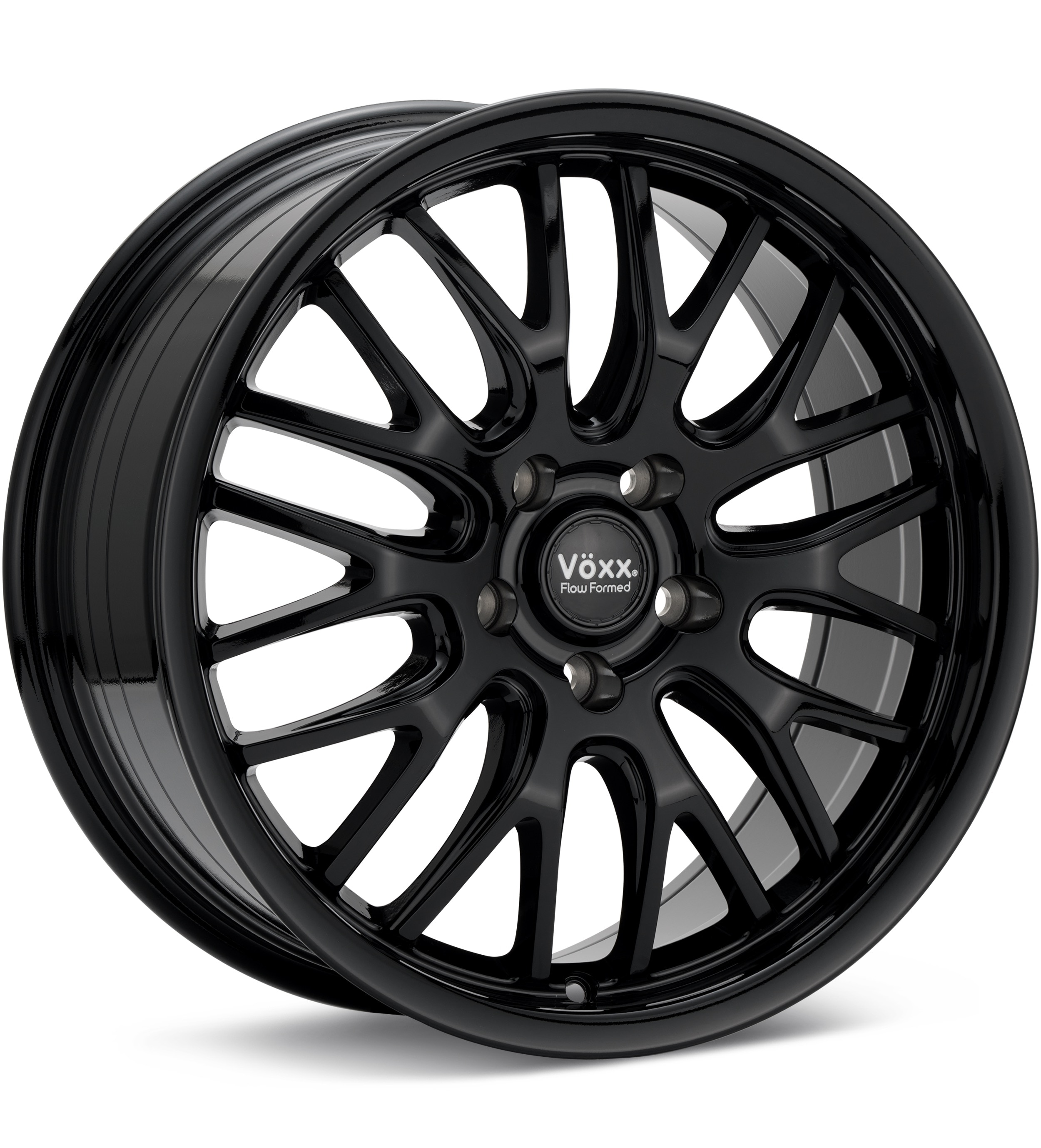 Voxx Road Wheels Masi Gloss Black Wheels 20 In 20x9 +35