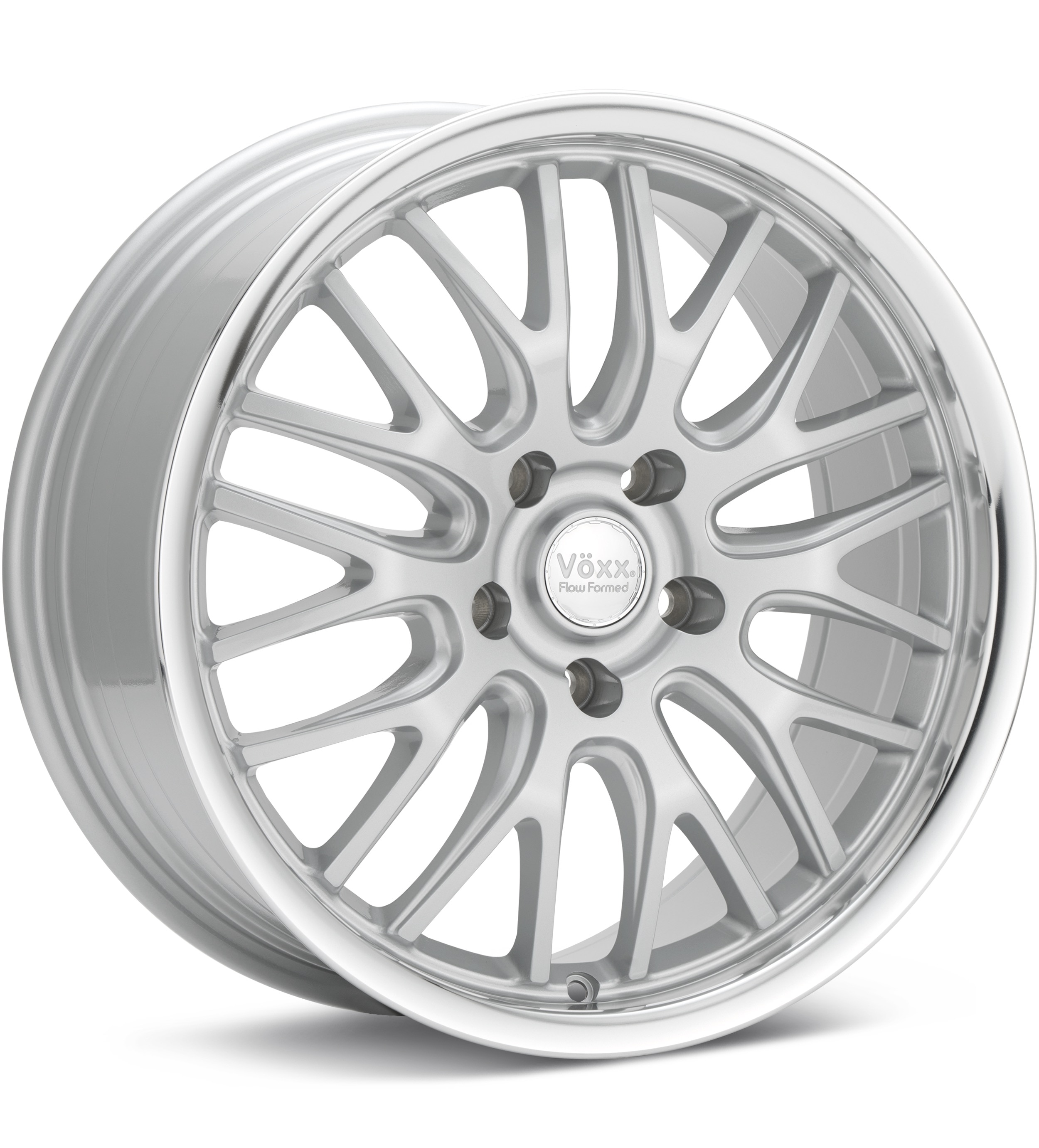 Voxx Road Wheels Masi Silver w/Machined Lip Wheels 20 In 20x9 +35