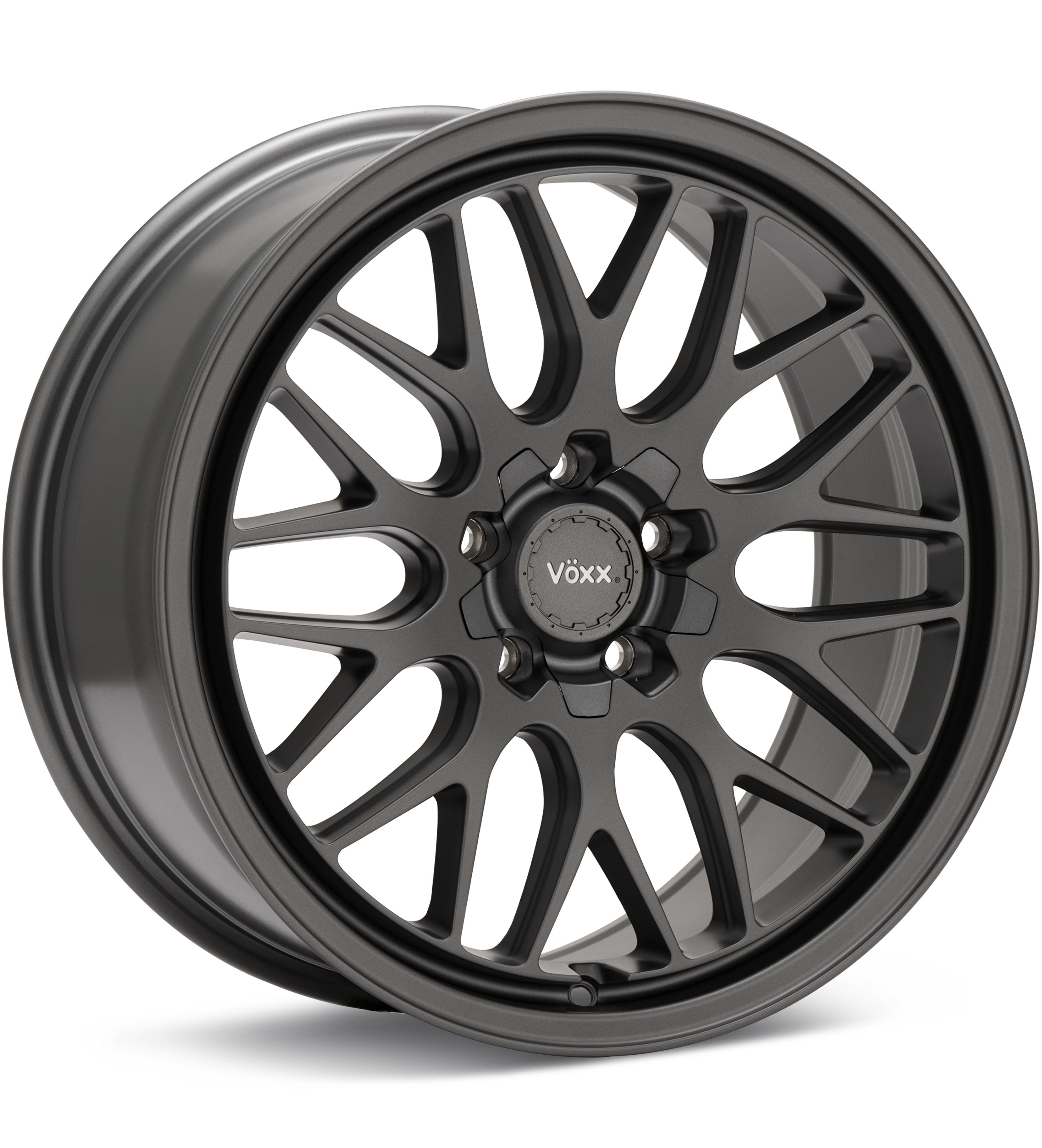 Voxx Road Wheels Noggara Carbon Grey Wheels 18 In 18x8.5 +35 NOG885-5008-35CG