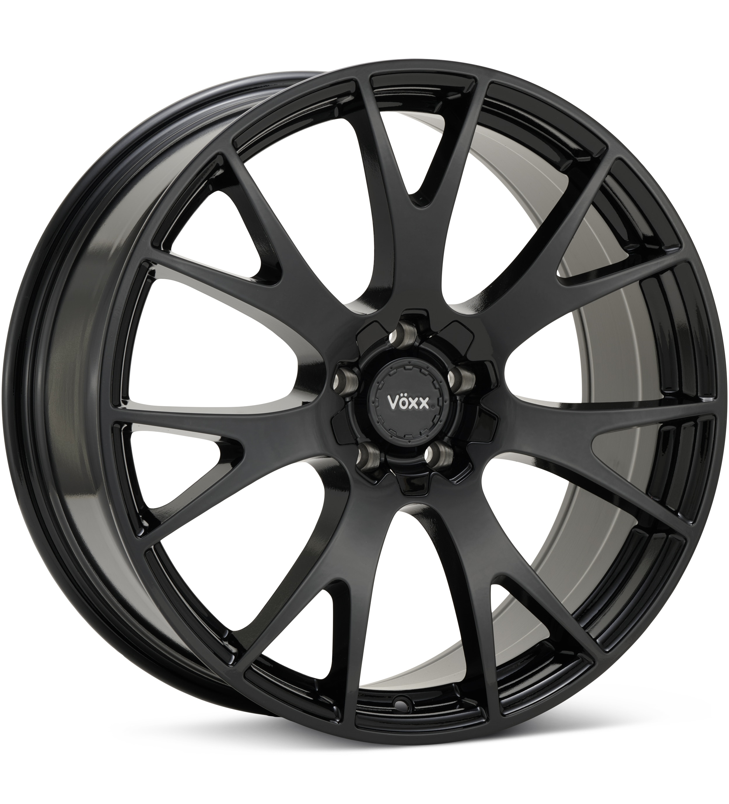 Voxx Road Wheels Oggi Gloss Black Wheels 19 In 19x8 +45 OGI985-5011-45GB