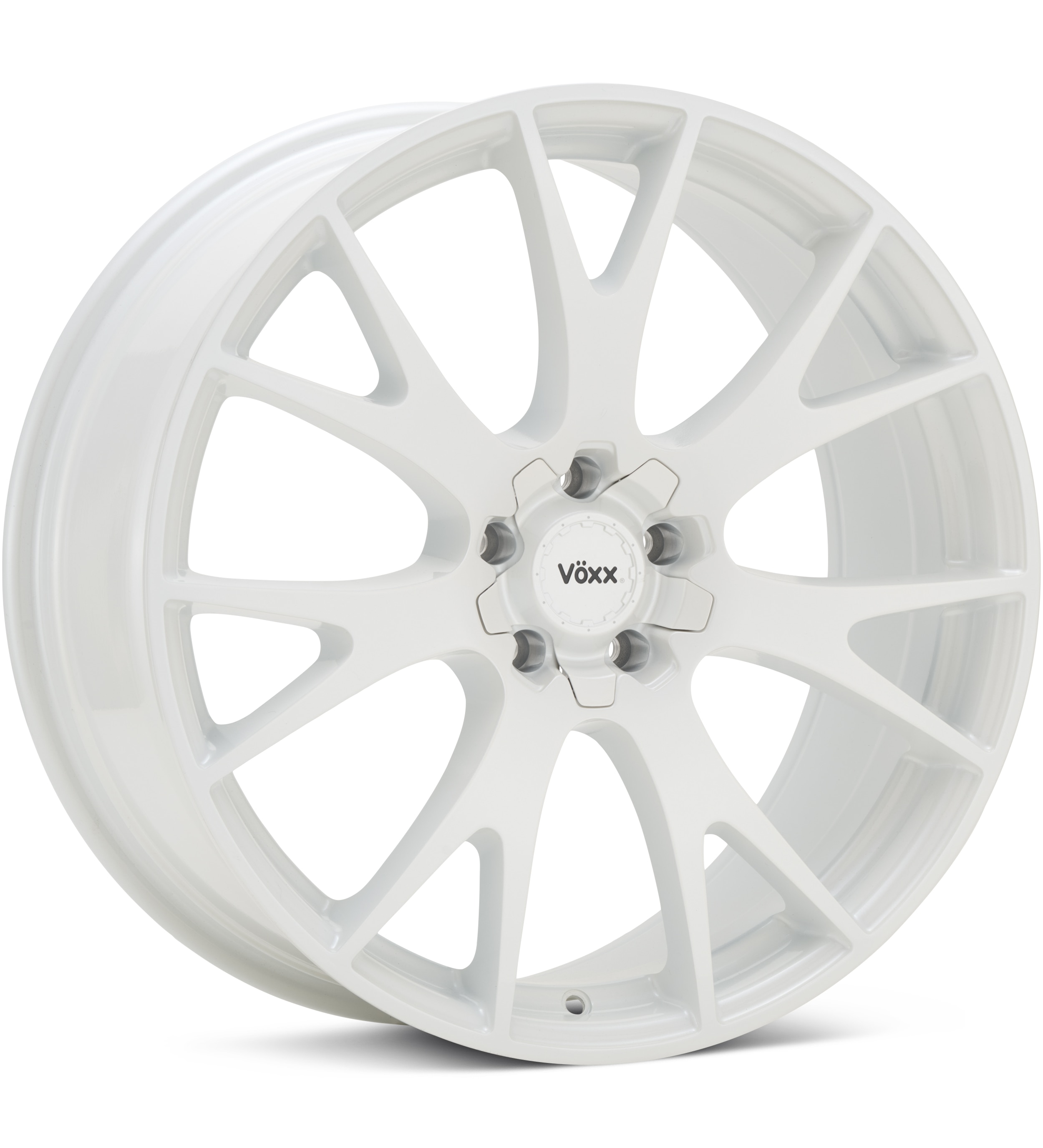 Voxx Road Wheels Oggi White Wheels 19 In 19x8 +40 OGI985-5008-40W