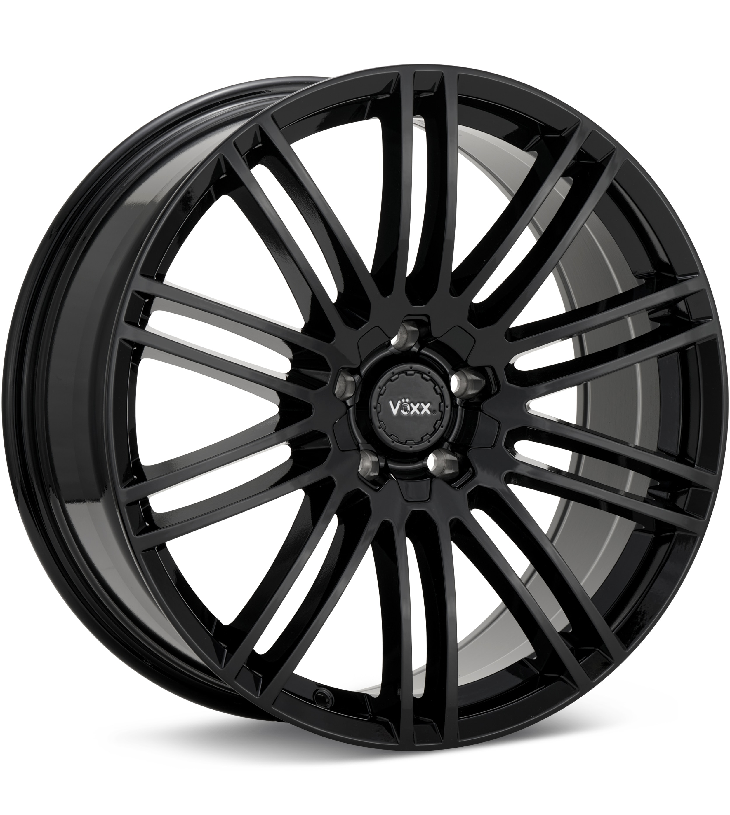 Voxx Road Wheels Porto Gloss Black Wheels 17 In 17x7.5 +40 POR775-5003-40GB