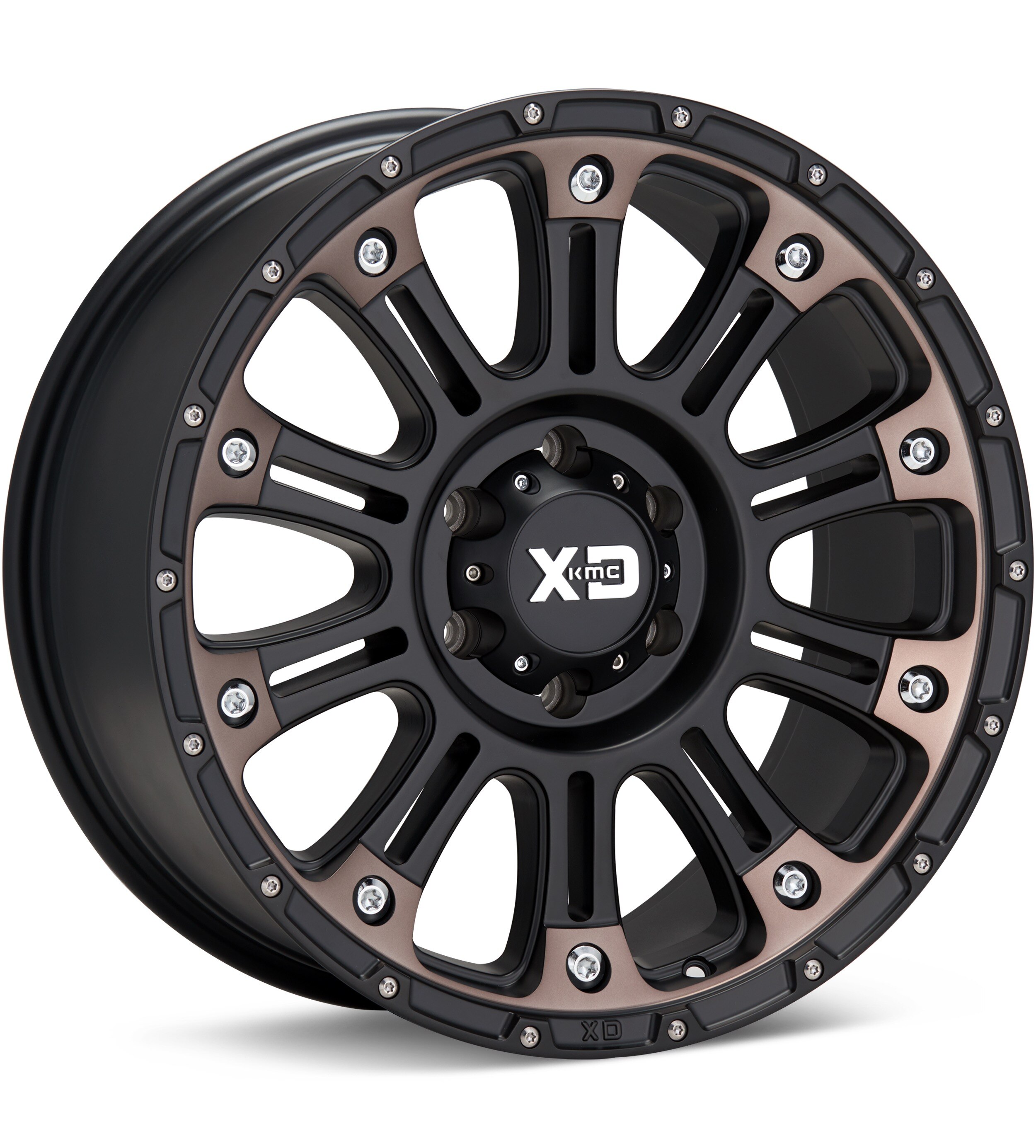 XD Wheels XD829 Black Machined w/Dark Tint Wheels 20 In 20x9 -12
