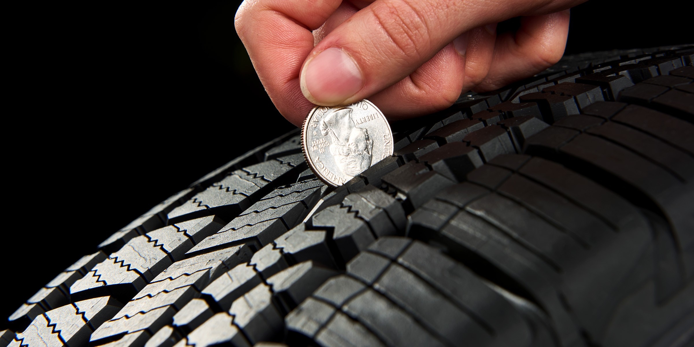 How do I know if I need new tires? Use the quarter test to check your tire tread depth easily at home.
