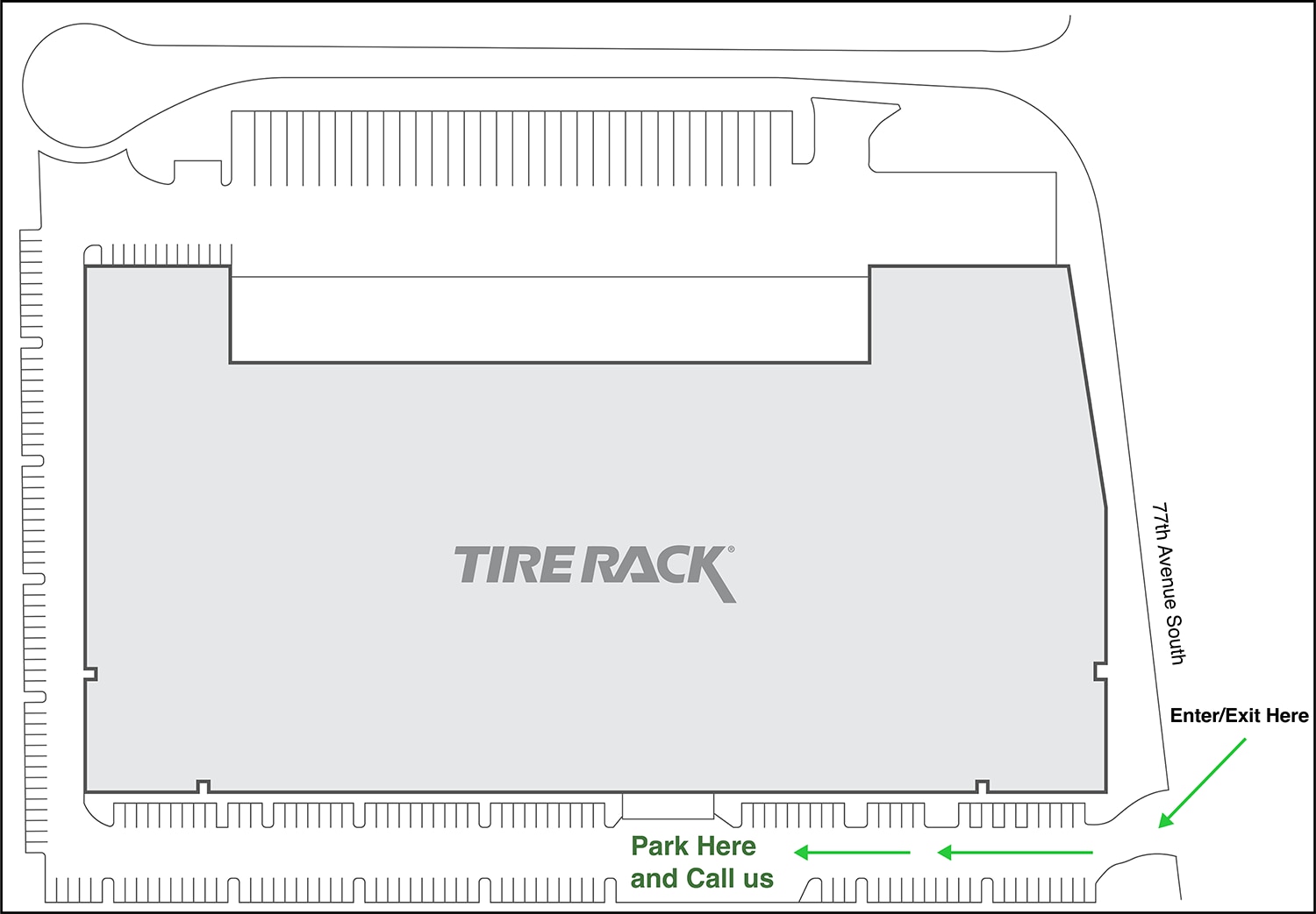Seattle Distribution Center Order Pick-Up Map