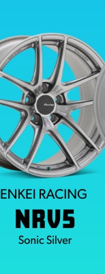 Enkei Racing NRV5 Sonic Silver Wheel